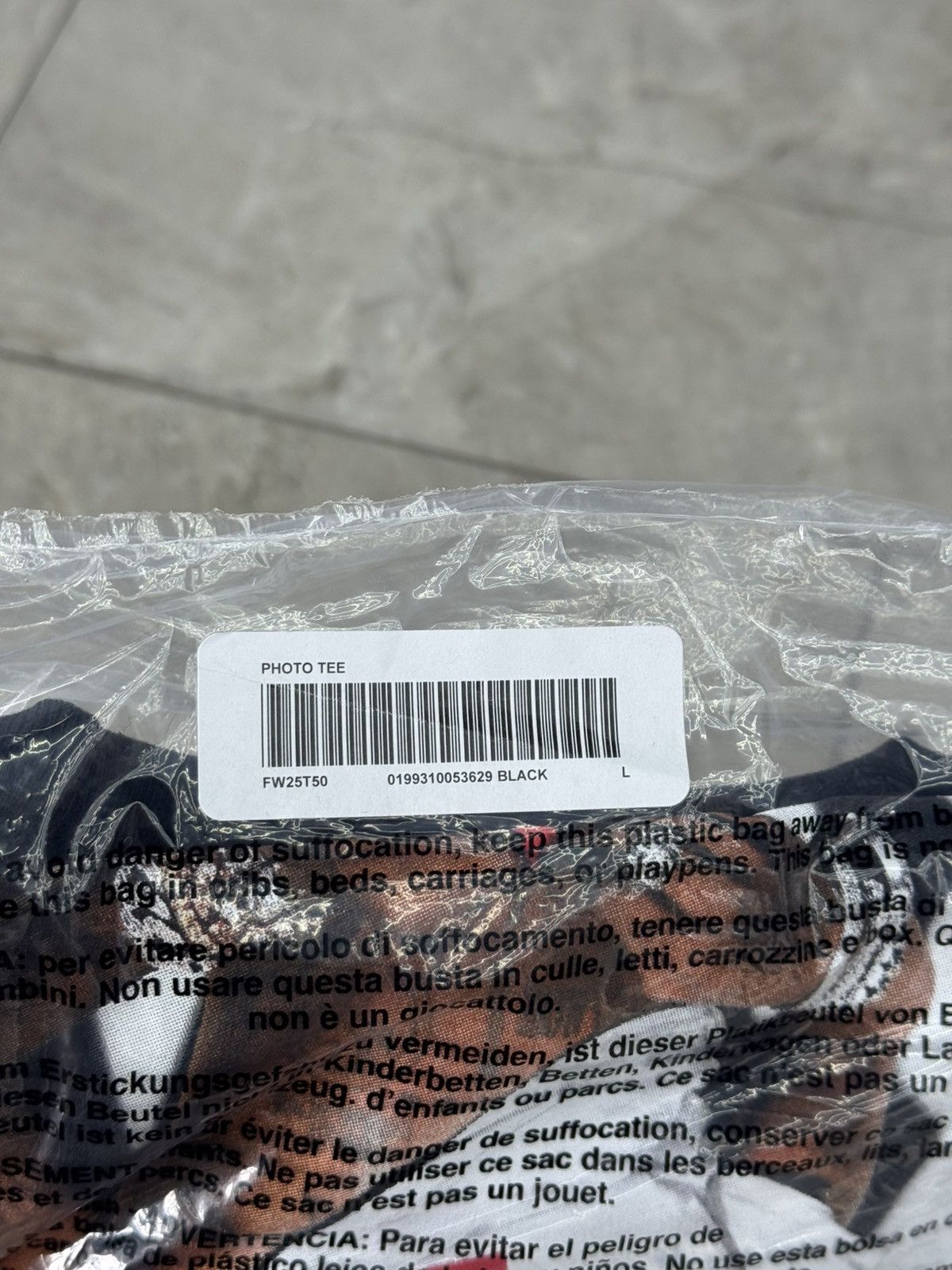 Supreme Supreme Playboi Carti BLACK Photo Tee IN HAND Size US XL / EU 56 / 4 - 2 Thumbnail