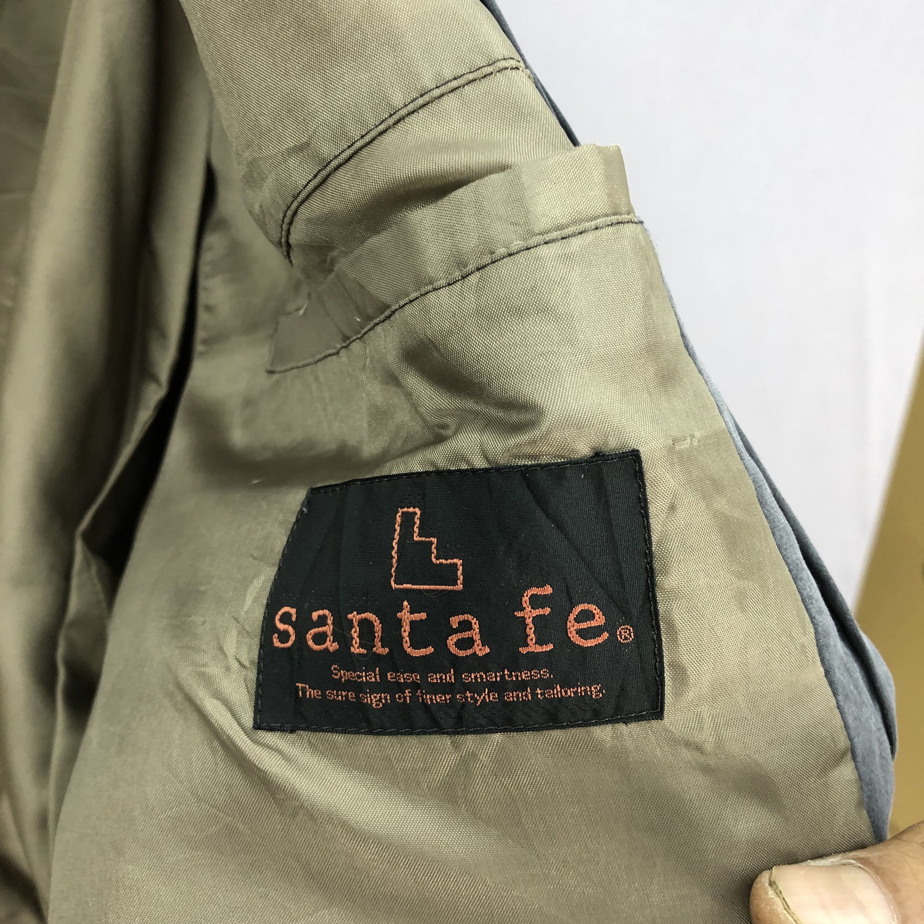 Vintage Vintage Santa Fe Bomber Jacket Pop Arts Varsity Jackets Size US L / EU 52-54 / 3 - 7 Thumbnail