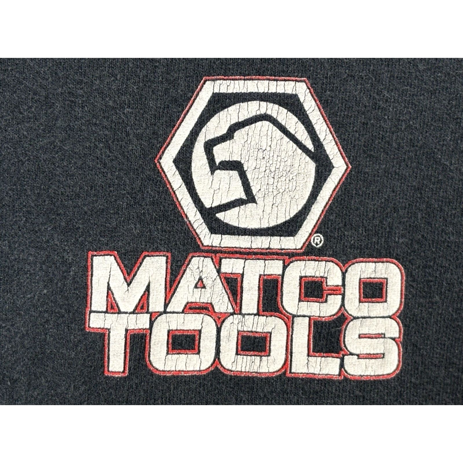Port & Company VINTAGE Marco Tools T-Shirt Crew Neck Short Sleeve Graphic Print Black XL Men’s Port & Company Grunge 90s Y2K Size US XL / EU 56 / 4 - 4 Thumbnail