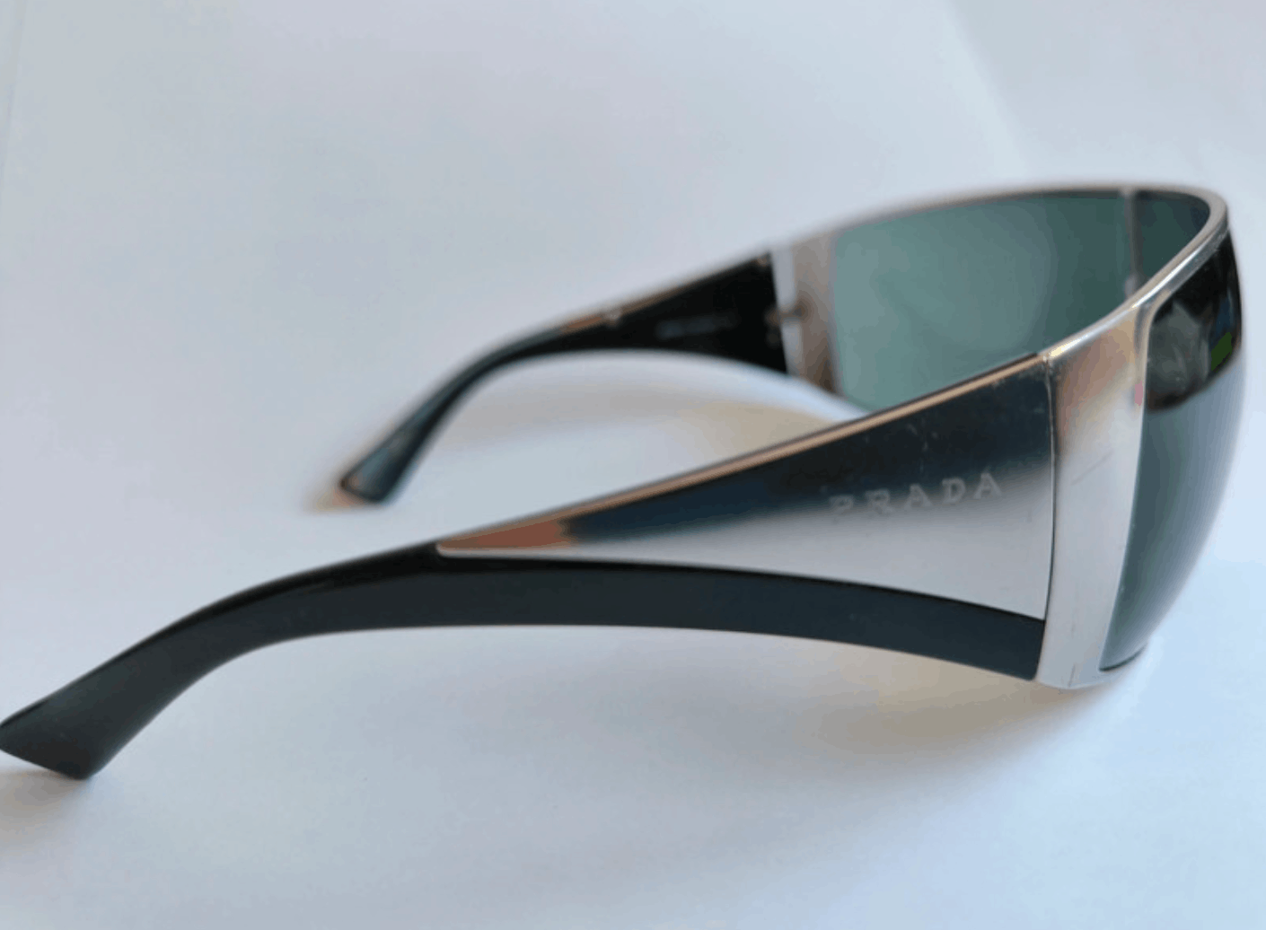 Prada PRADA Sunglasses Wrap Star Rimless Luna Rossa Vintage Size ONE SIZE - 4 Thumbnail