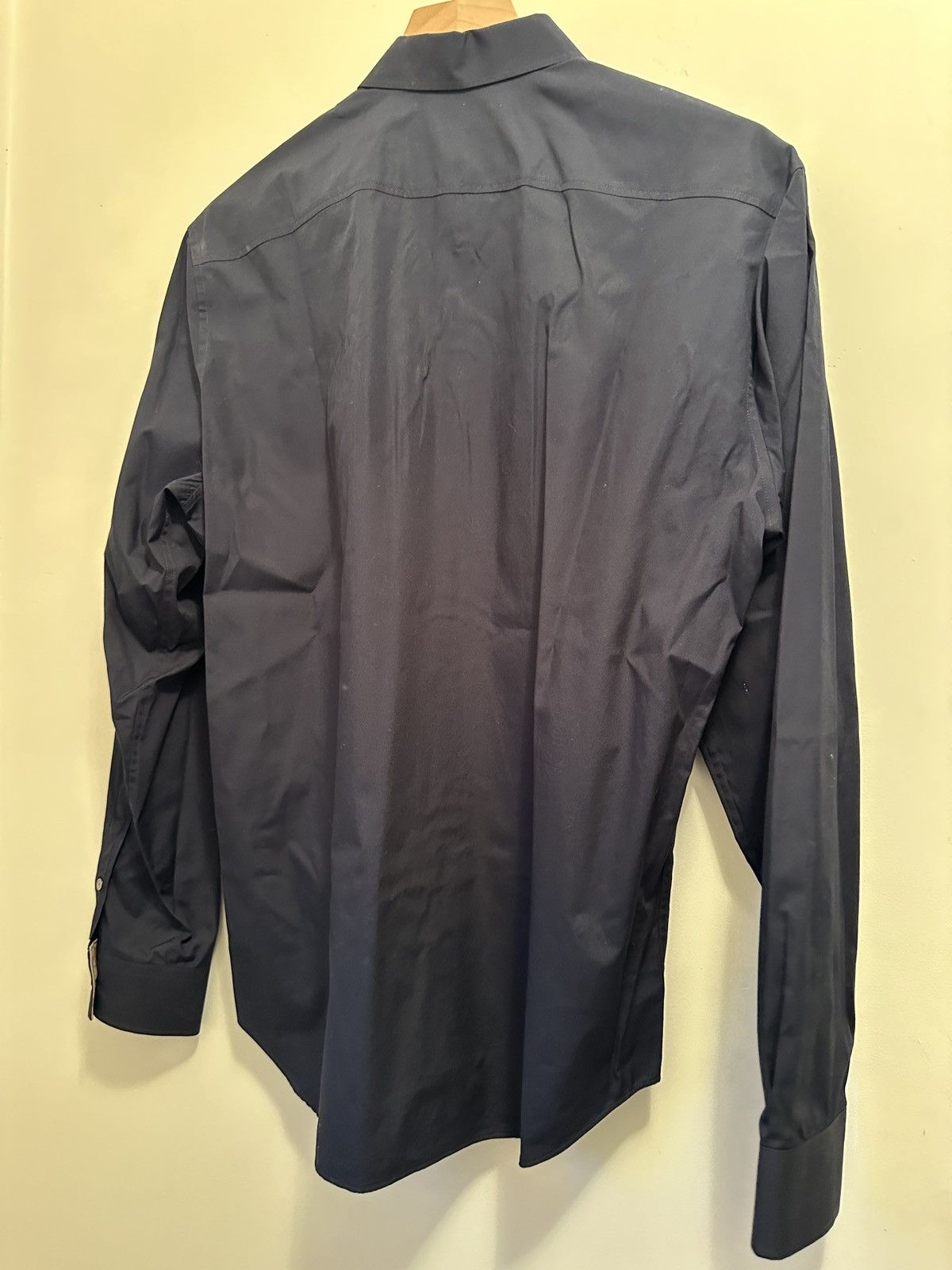 Burberry Burberry Brit Dress Shirt Navy M Size US M / EU 48-50 / 2 - 3 Thumbnail