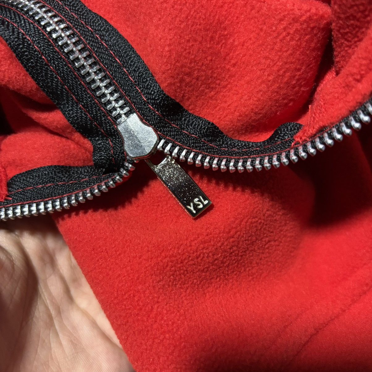 Yves Saint Laurent Vintage Yves Saint Laurent Halfzip Sweaters Embroidery Size US L / EU 52-54 / 3 - 5 Thumbnail