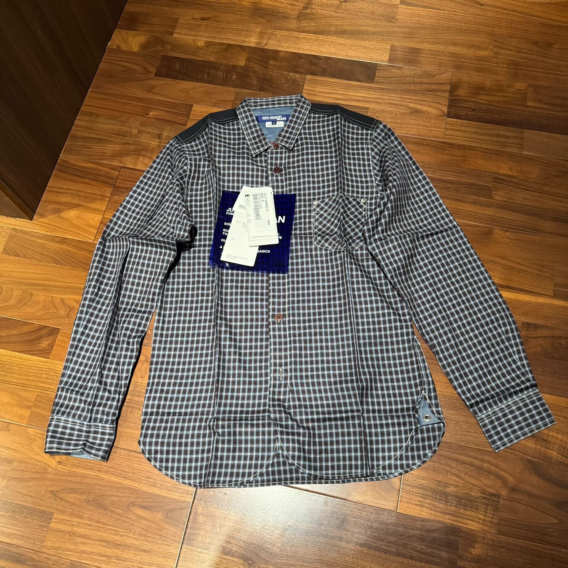 Junya Watanabe Junya Watanabe Man Plaid Long Sleeve Shirt Size US S / EU 44-46 / 1 - 1 Thumbnail