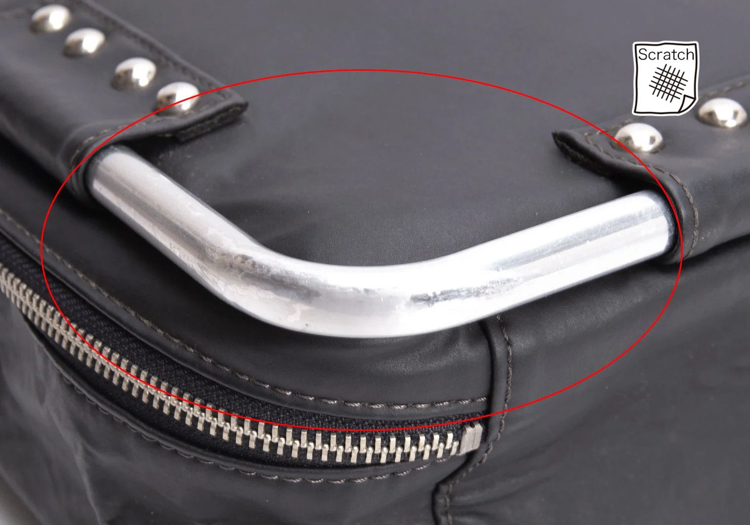 Jean Paul Gaultier Metal Frame 2WAY Bag in Black Size ONE SIZE - 8 Thumbnail