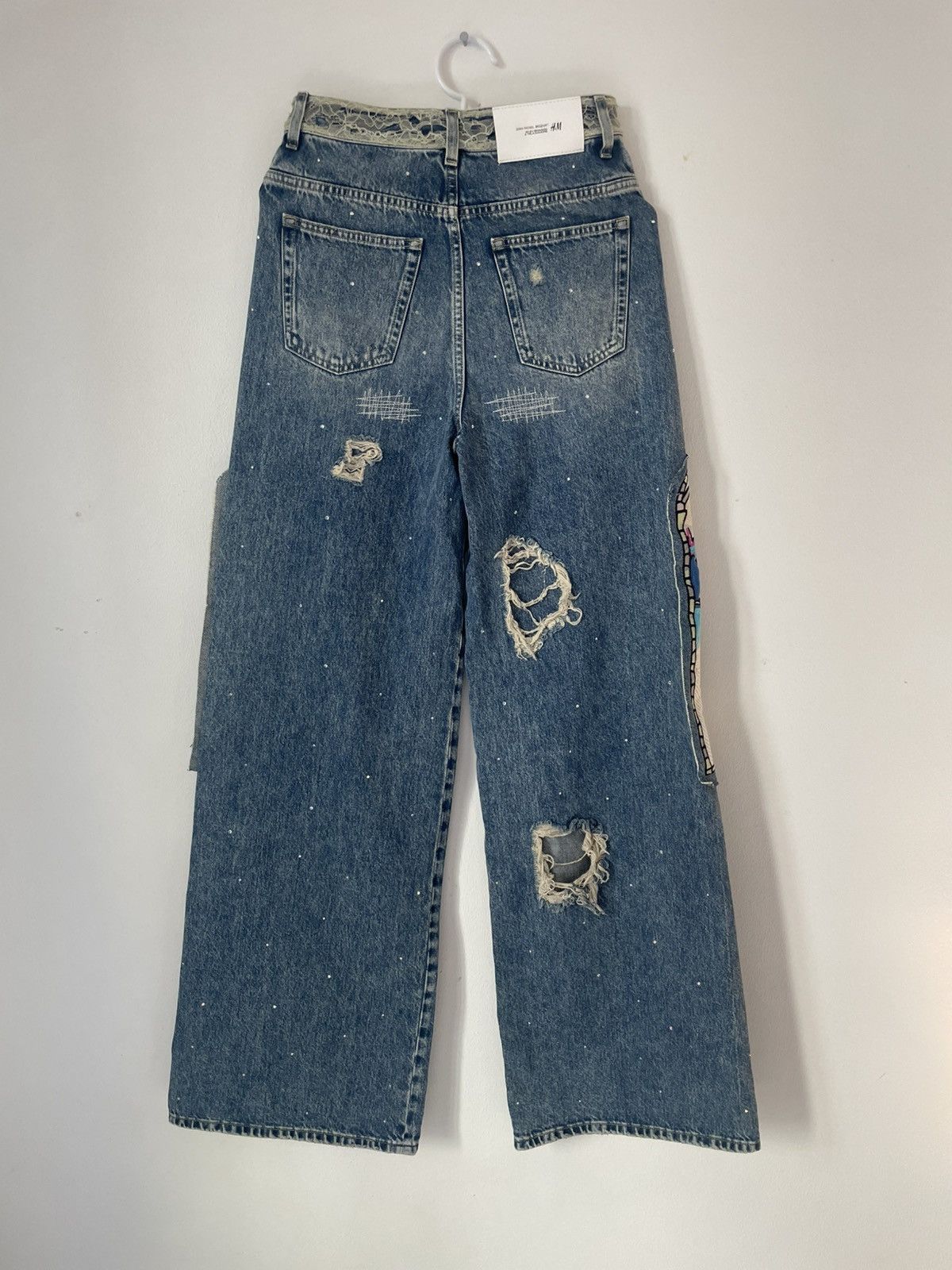 H&M × Jean-Michel Basquiat Jeans H&M x Jean Michel Basquiat Size 26" / US 2 / IT 38 - 3 Thumbnail