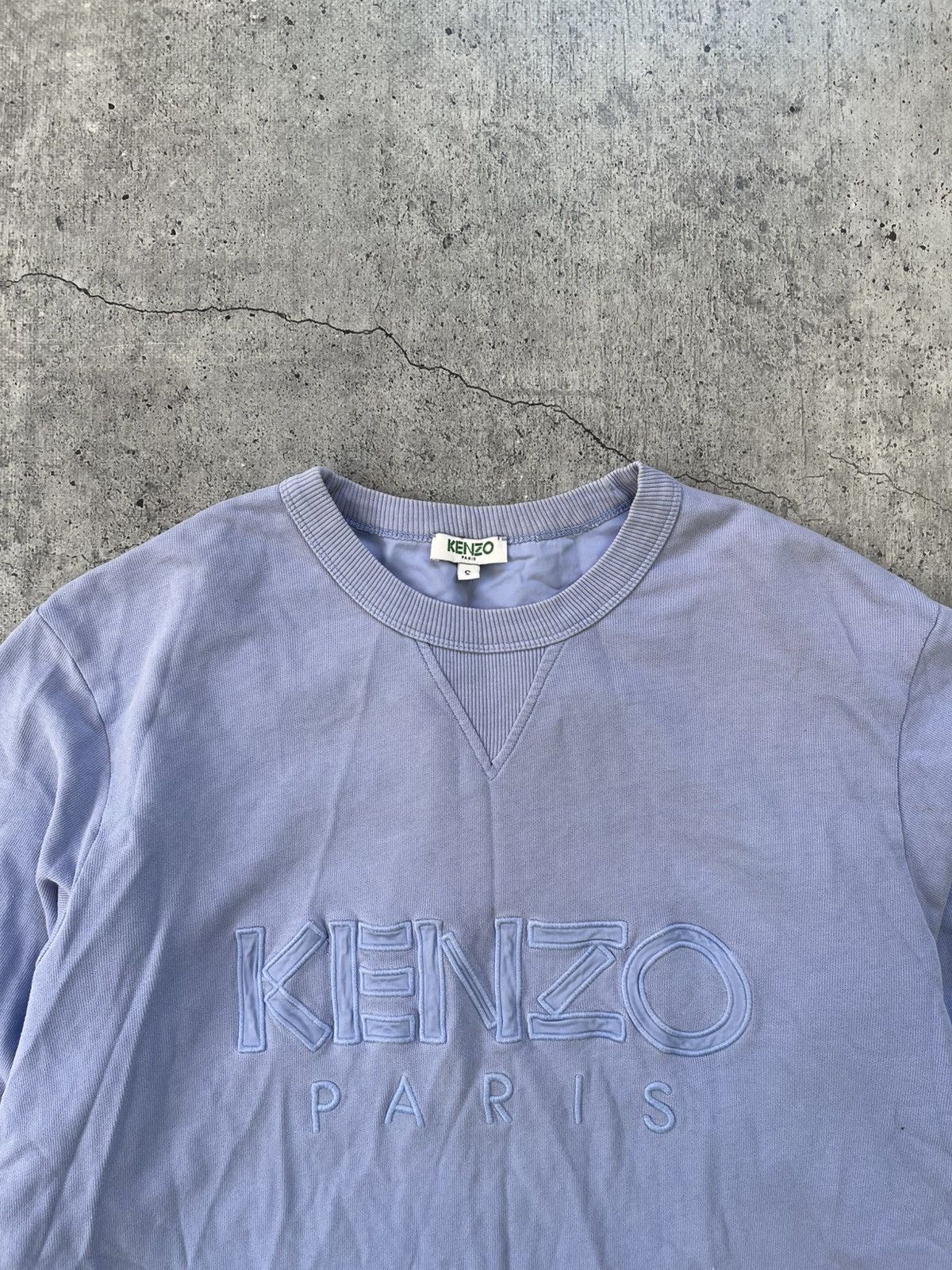 Japanese Brand × Kenzo Kenzo sweatshirt big logo luxury designer streetwear Size US S / EU 44-46 / 1 - 2 Thumbnail