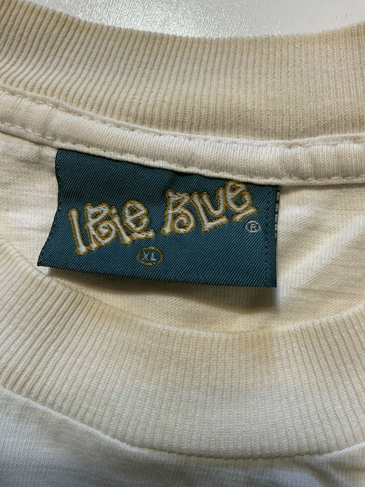 Vintage Vintage 90s Irie Blue Barbados One Love Peace Rasta T-Shirt Size US XL / EU 56 / 4 - 6 Thumbnail