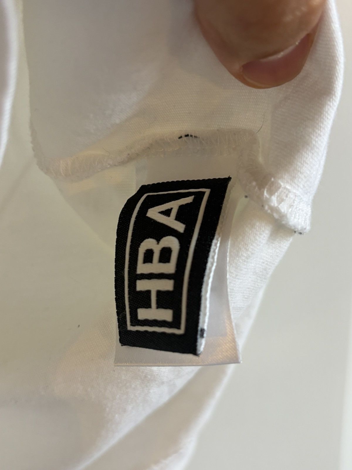 Hood By Air embroidered neck logo Size US XL / EU 56 / 4 - 4 Thumbnail