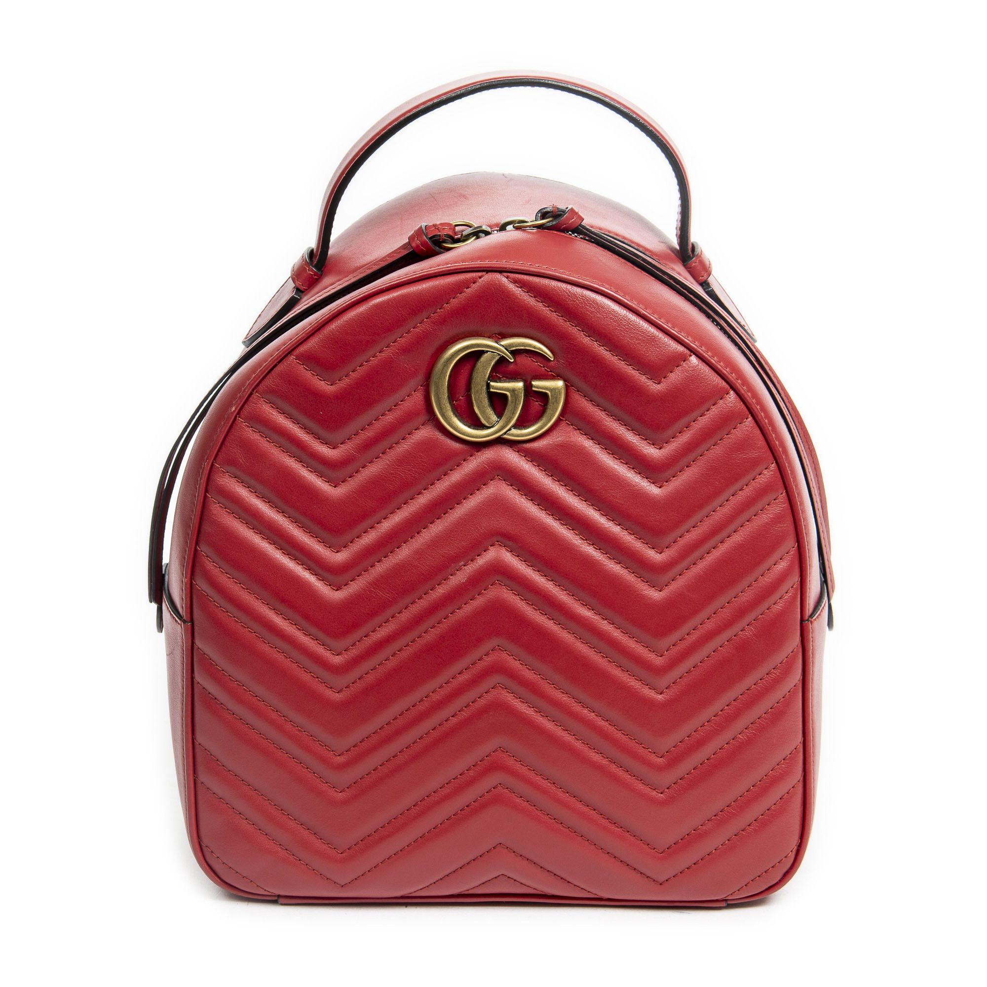 Gucci GG Marmont Backpack Size ONE SIZE - 1 Thumbnail