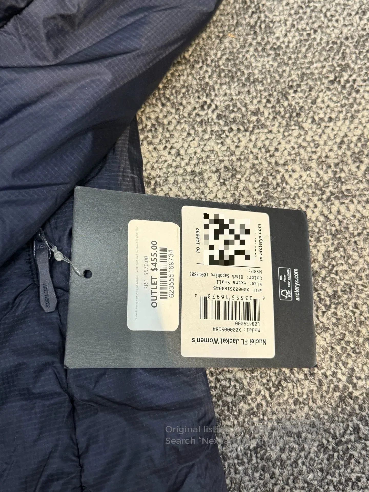 Arc'teryx Arcteryx Women's XS Down Jacket. Size XS / US 0-2 / IT 36-38 - 2 Thumbnail