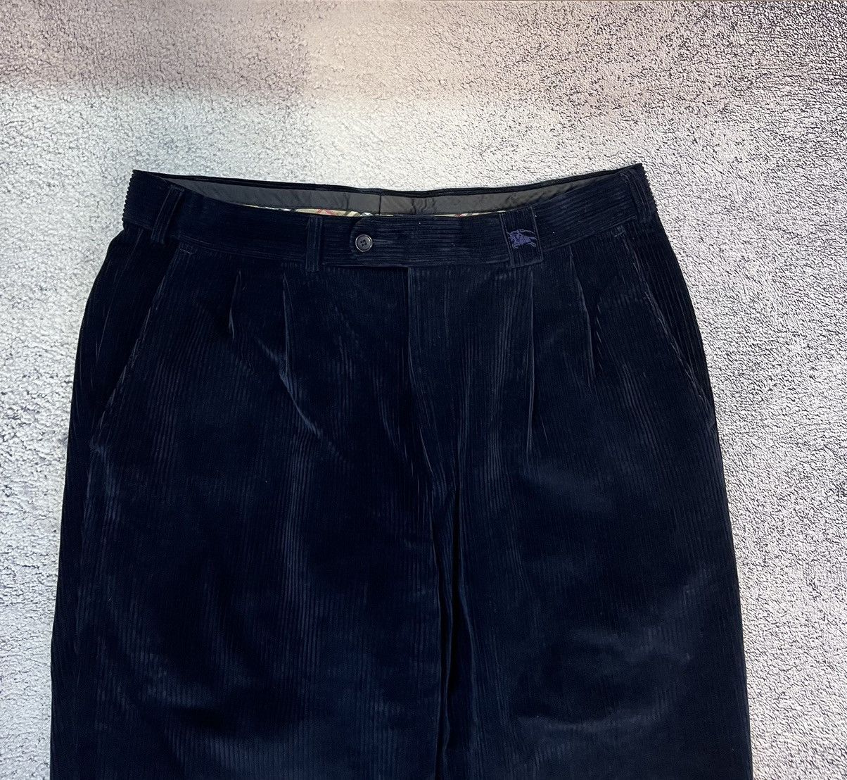 Burberry Burberry London Men’s Corduroy Pants Vintage Jeans Navy Blue Size US 36 / EU 52 - 5 Thumbnail