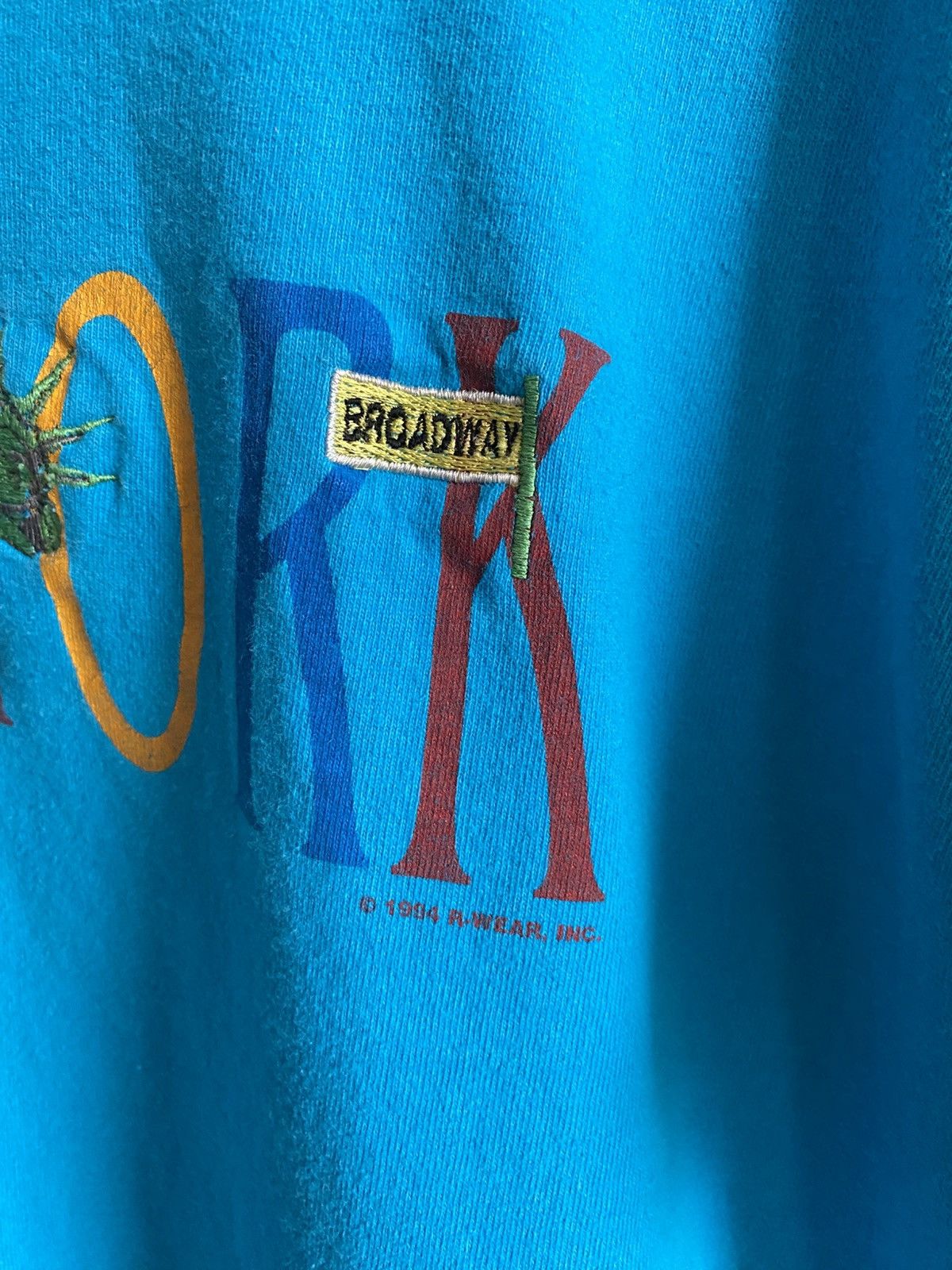 Vintage Vintage 90s New York City Tee Size US L / EU 52-54 / 3 - 7 Thumbnail