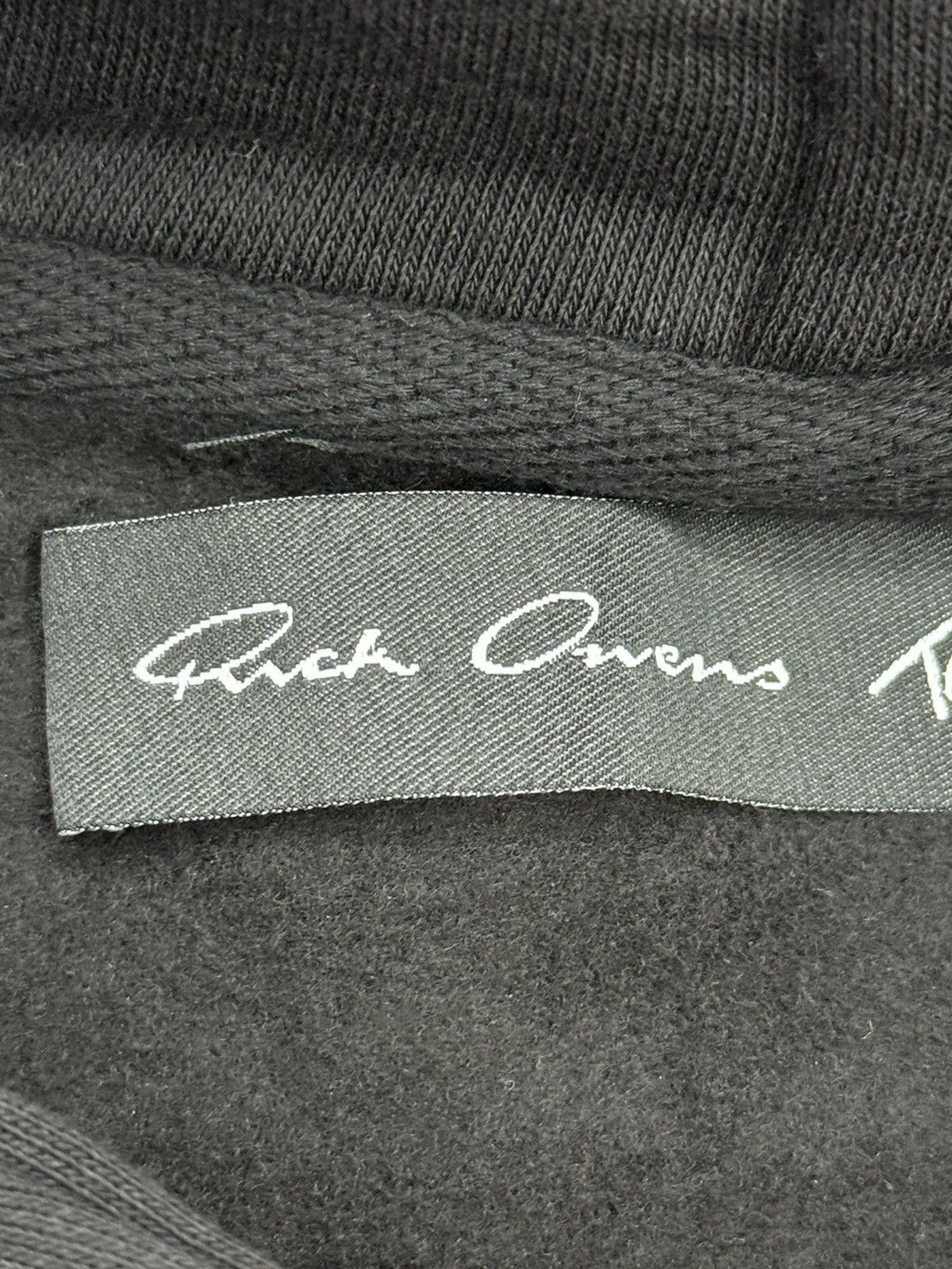 Rick Owens Rick Owens x Tommy Cash Black Logo Hoodie Size US M / EU 48-50 / 2 - 5 Thumbnail