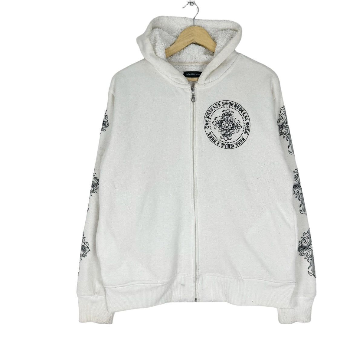 Japanese Brand ☀️DEFECTIBE STRUCT HOODIE SWEATSHIRT LIKE CHROME HEARTS Size US L / EU 52-54 / 3 - 3 Thumbnail