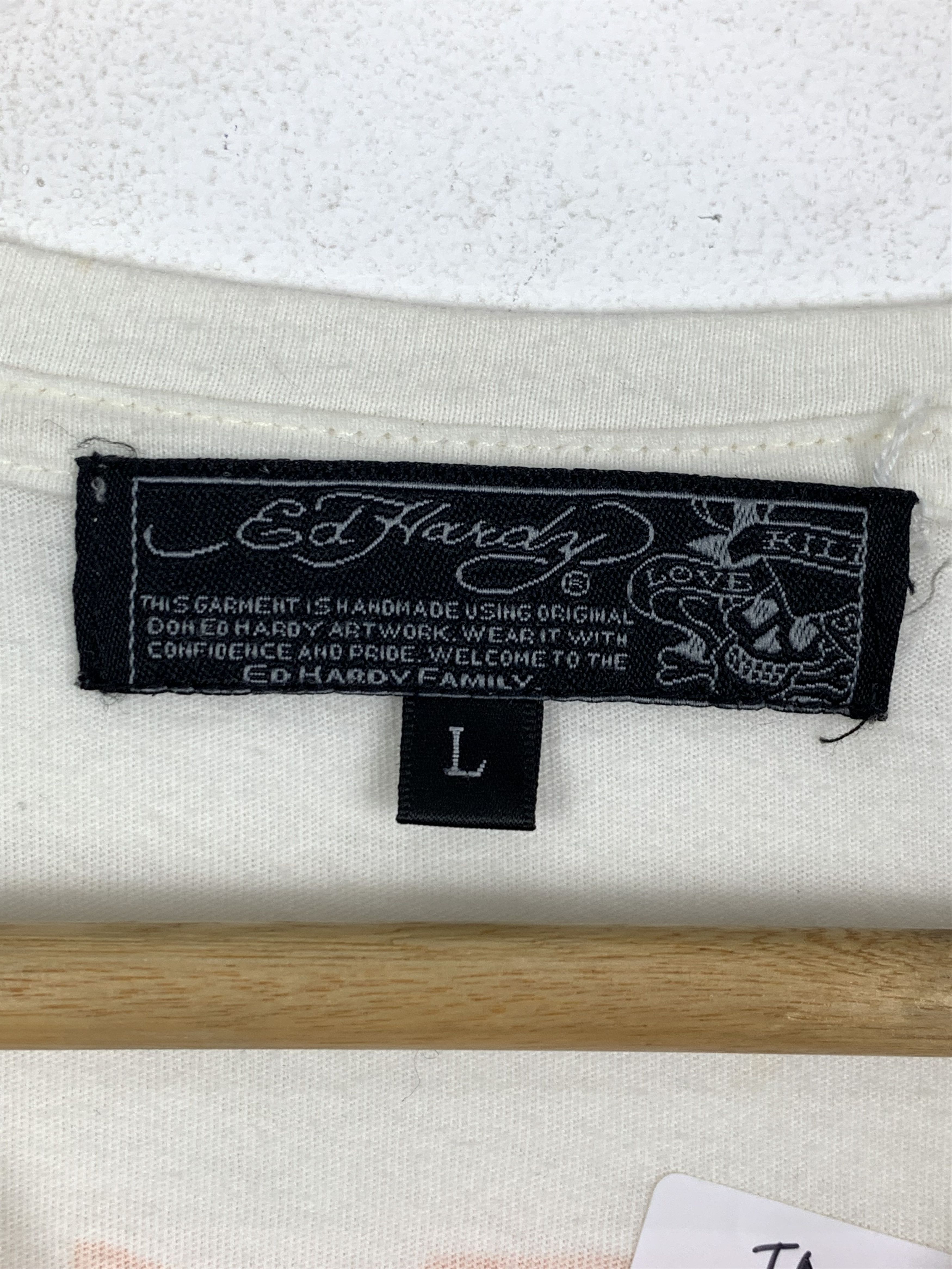 Ed Hardy Vintage Ed Hardy T Shirt TA0291 Size US L / EU 52-54 / 3 - 5 Thumbnail