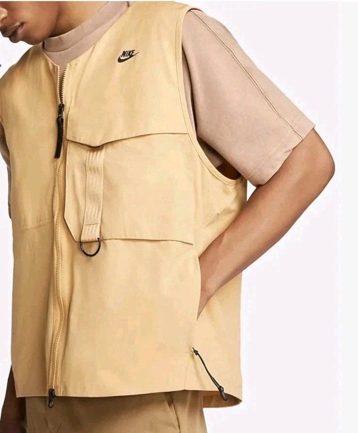 Nike Nike Tech Pack Tan Vest Attatchable Backpack Sportswear NEW Size US XL / EU 56 / 4 - 1 Thumbnail