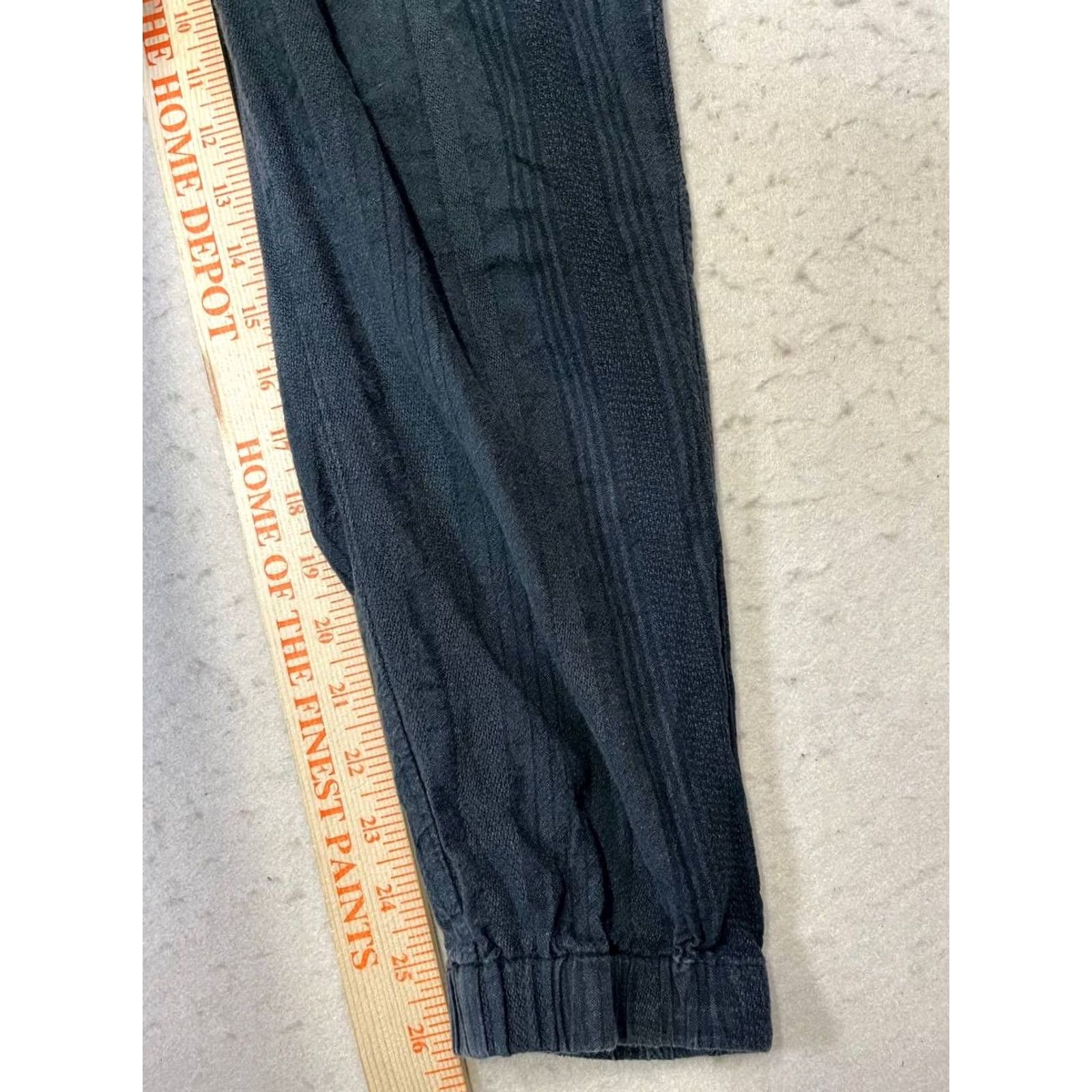 Hurley Hurley Women’s Jogger Pants Black 100% Cotton Women Size Small Size 28" / US 6 / IT 42 - 3 Thumbnail