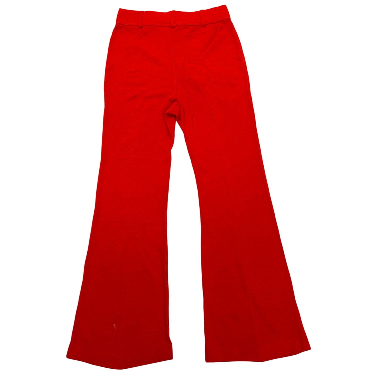 Other Vintage Koret of California Red Flare Pants - Women's Size 6 Size 28" / US 6 / IT 42 - 2 Thumbnail