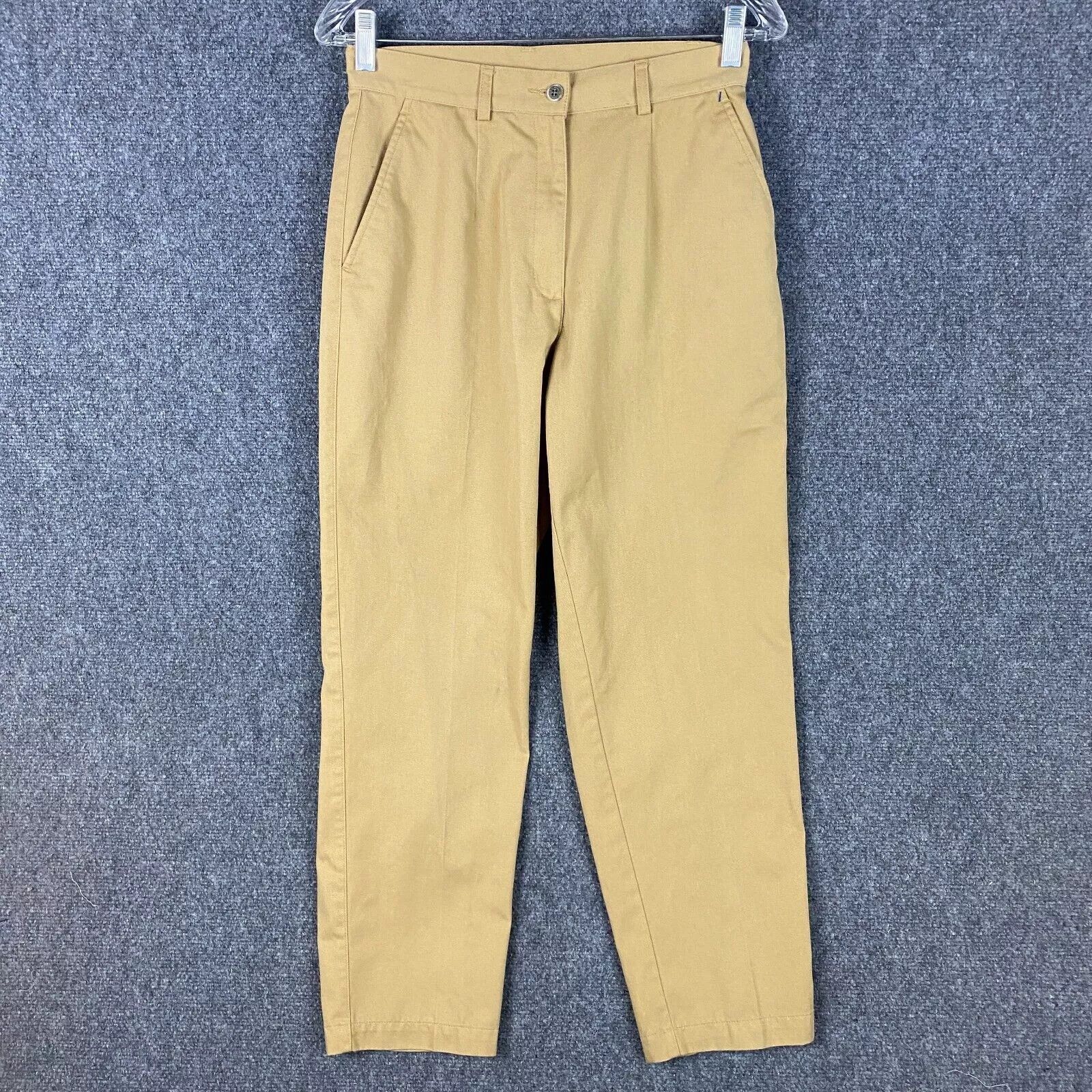 L.L. Bean LL Bean Pants Women's Size 6 Petite Beige Chino Cotton Blend Size 28" / US 6 / IT 42 - 1 Thumbnail