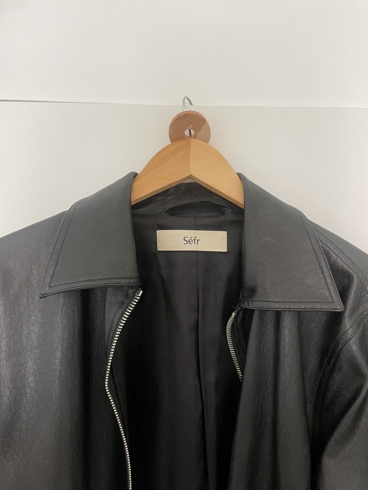 Sefr Sefr Faux Leather Jacket Size US L / EU 52-54 / 3 - 2 Thumbnail