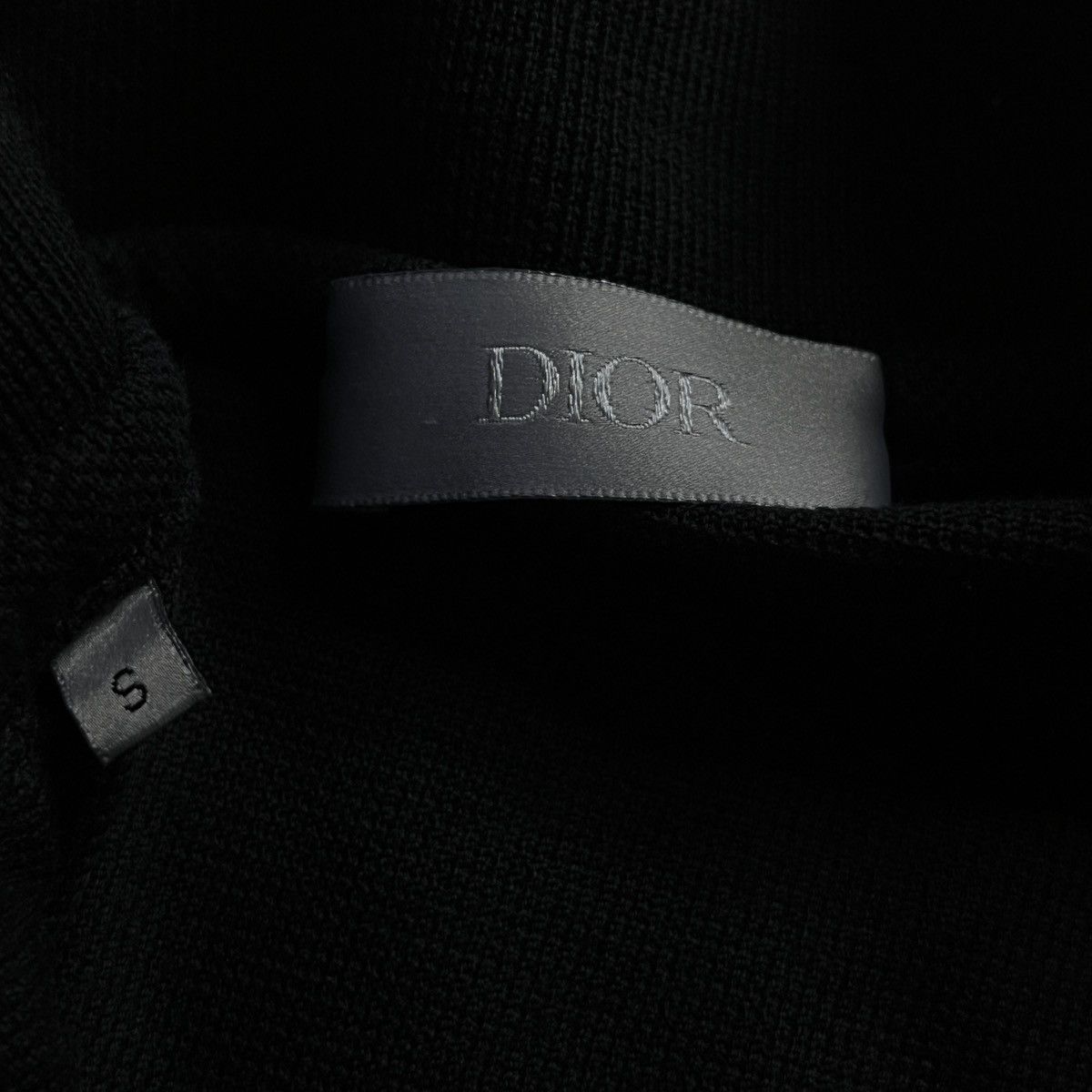 Dior Dior Black Cotton Piqué Polo Shirt with Bee Embroidery Size US S / EU 44-46 / 1 - 4 Thumbnail