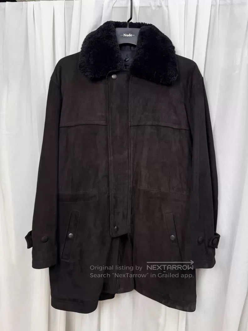 Yohji Yamamoto Yohji Yamamoto Shearling collar leather jacket| Size US M / EU 48-50 / 2 - 1 Thumbnail