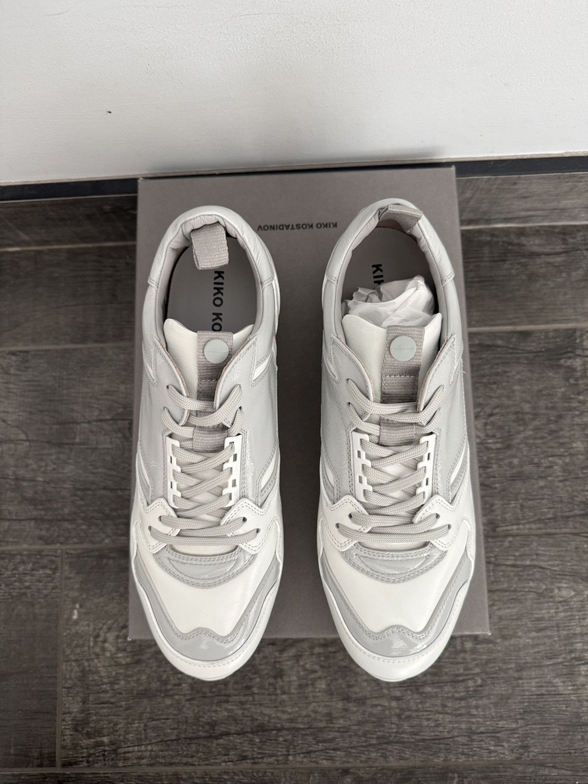 Kiko Kostadinov [NEW] Kiko Kostadinov SS25 Ostro Shoe White Brilliant Size US 12 / EU 45 - 12 Thumbnail
