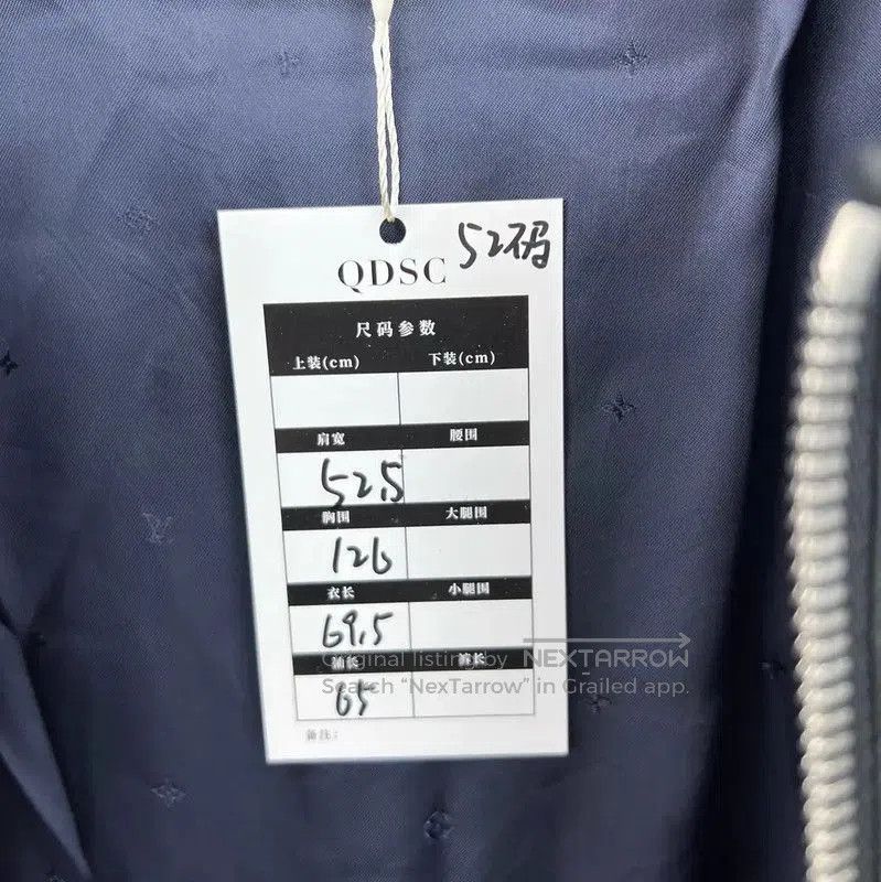 Louis Vuitton Louis Vuitton Navy Cotton Men's Jacket . Size US M / EU 48-50 / 2 - 6 Thumbnail