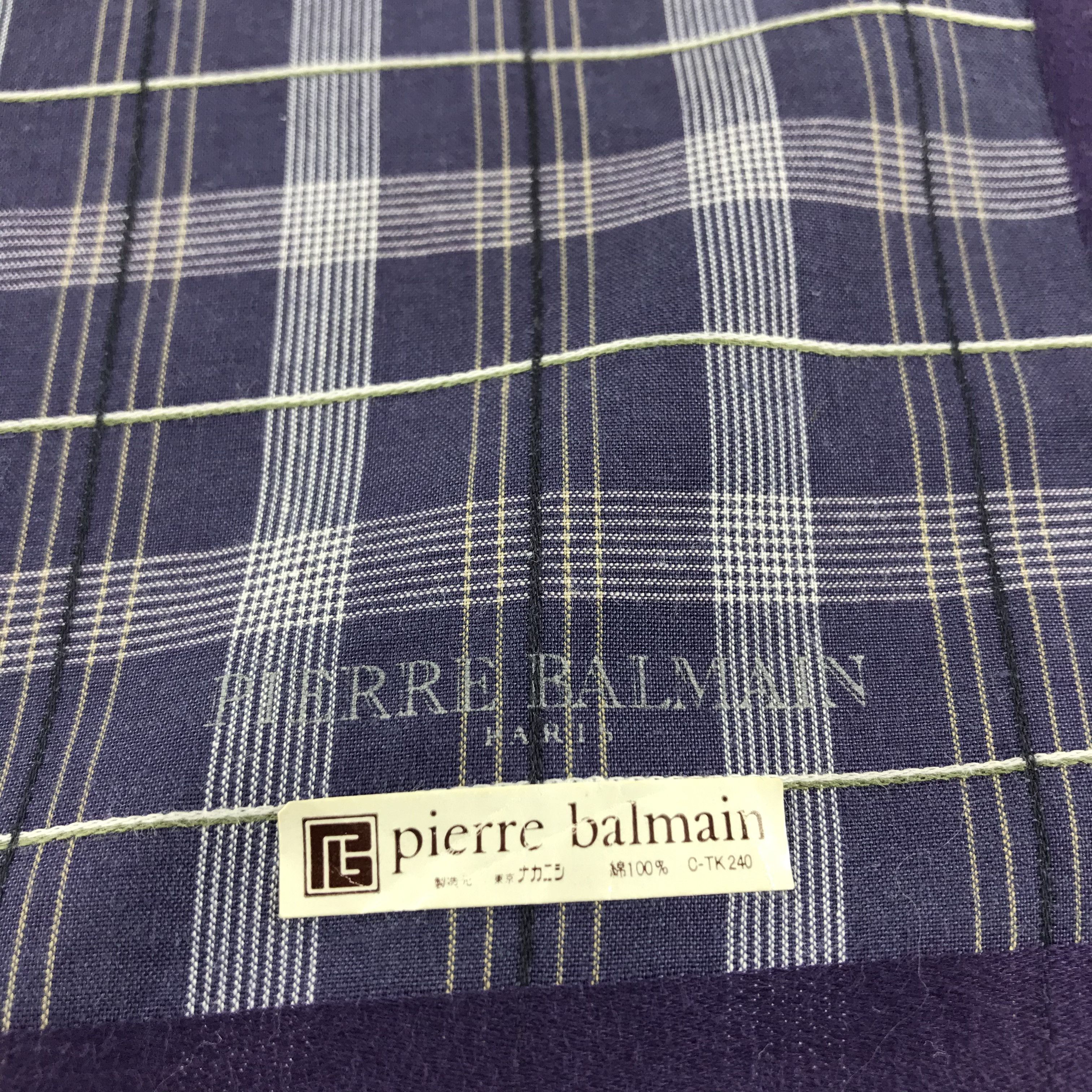 Pierre Balmain × Vintage Pierre Balmain Handkerchief Neckerchief Bandana H210 Size ONE SIZE - 4 Thumbnail