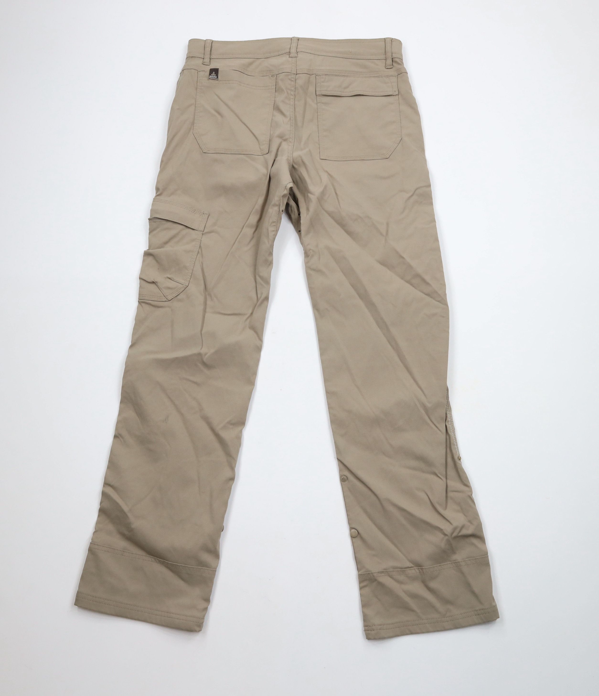 Prana × Vintage prAna Breathe Belted Stretch Zion 2 Hiking Pants Beige Size US 32 / EU 48 - 11 Thumbnail