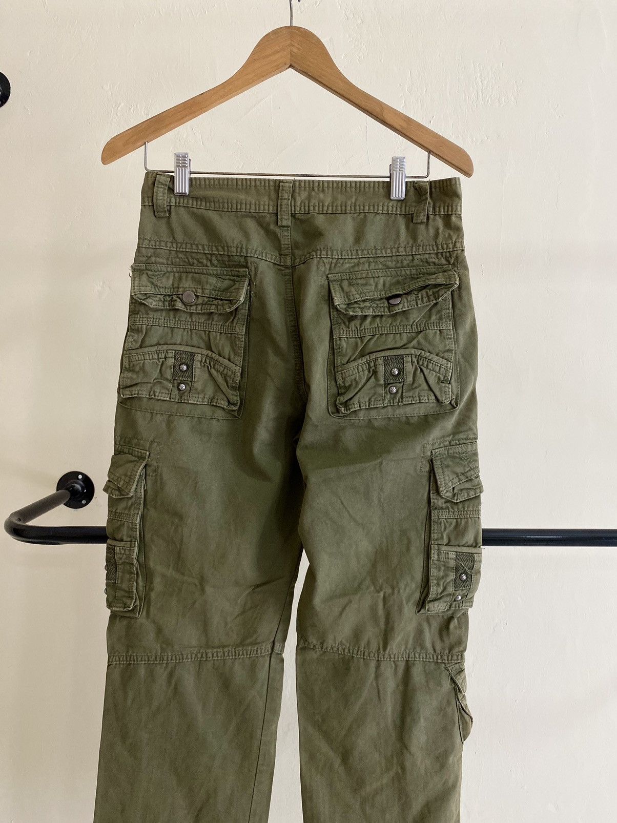 Hysteric Glamour 🔥 Rare Design Tactical Multi Pocket Army y2k style Size US 30 / EU 46 - 6 Thumbnail