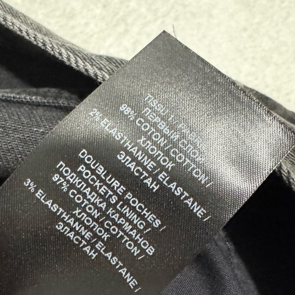 Balmain Balmain Slim Cut Cotton Jeans Ribbed Black Men’s Size 36 Size US 36 / EU 52 - 8 Thumbnail