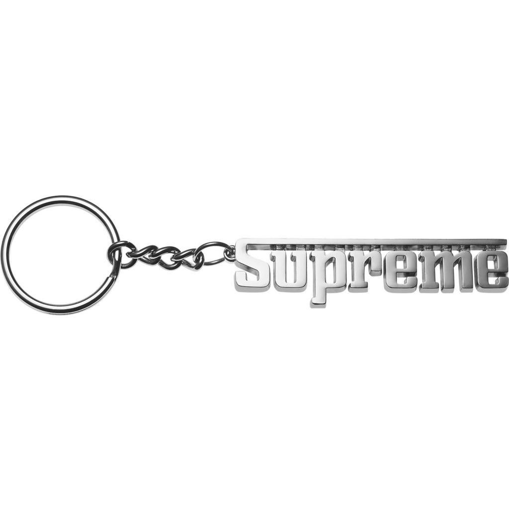 Supreme Silver Grand Prix Ferrari Logo Keychain DS Size ONE SIZE - 1 Preview