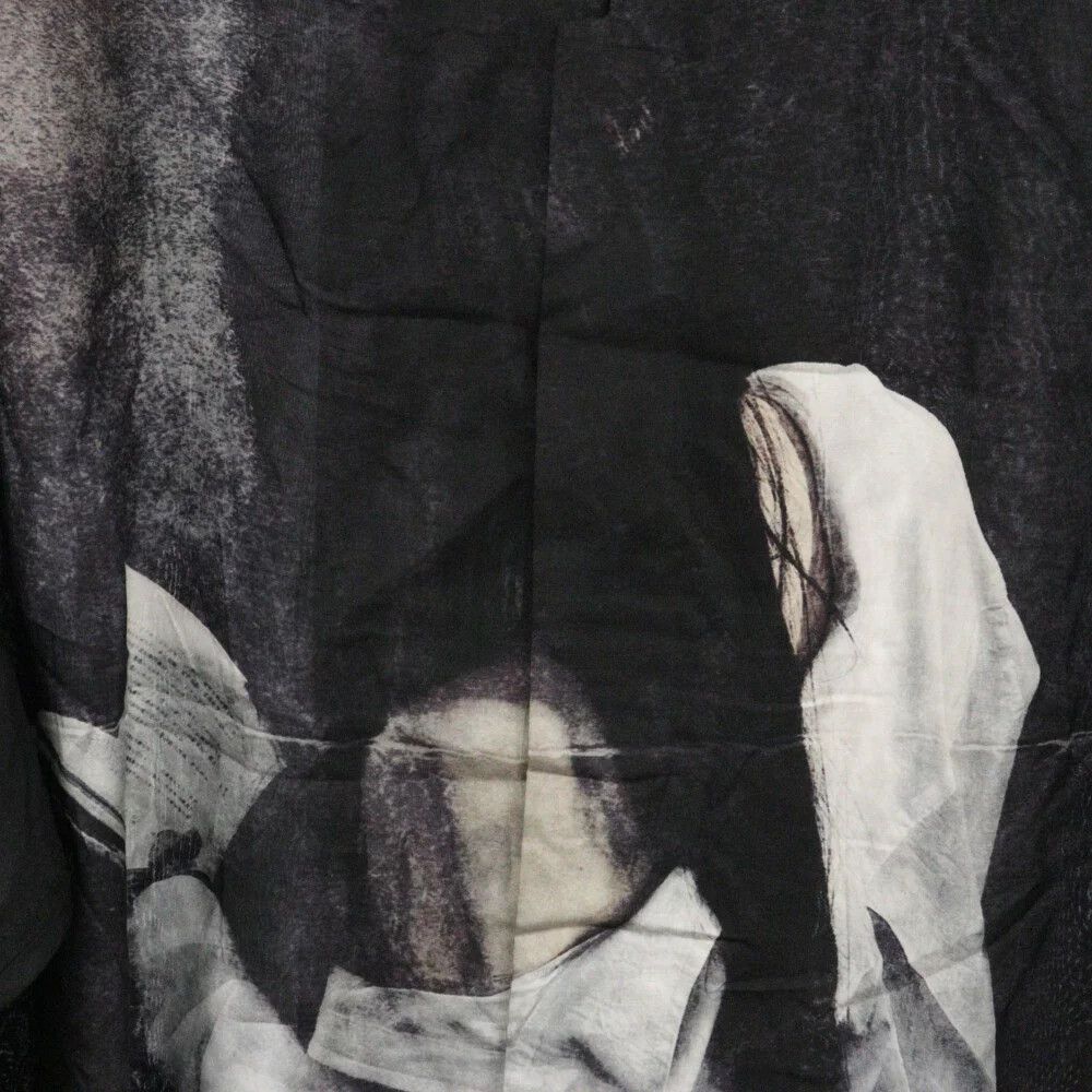 Yohji Yamamoto Yohji Yamamoto POUR HOMME 23SS Fly Front Stand Blouse Size US M / EU 48-50 / 2 - 4 Thumbnail