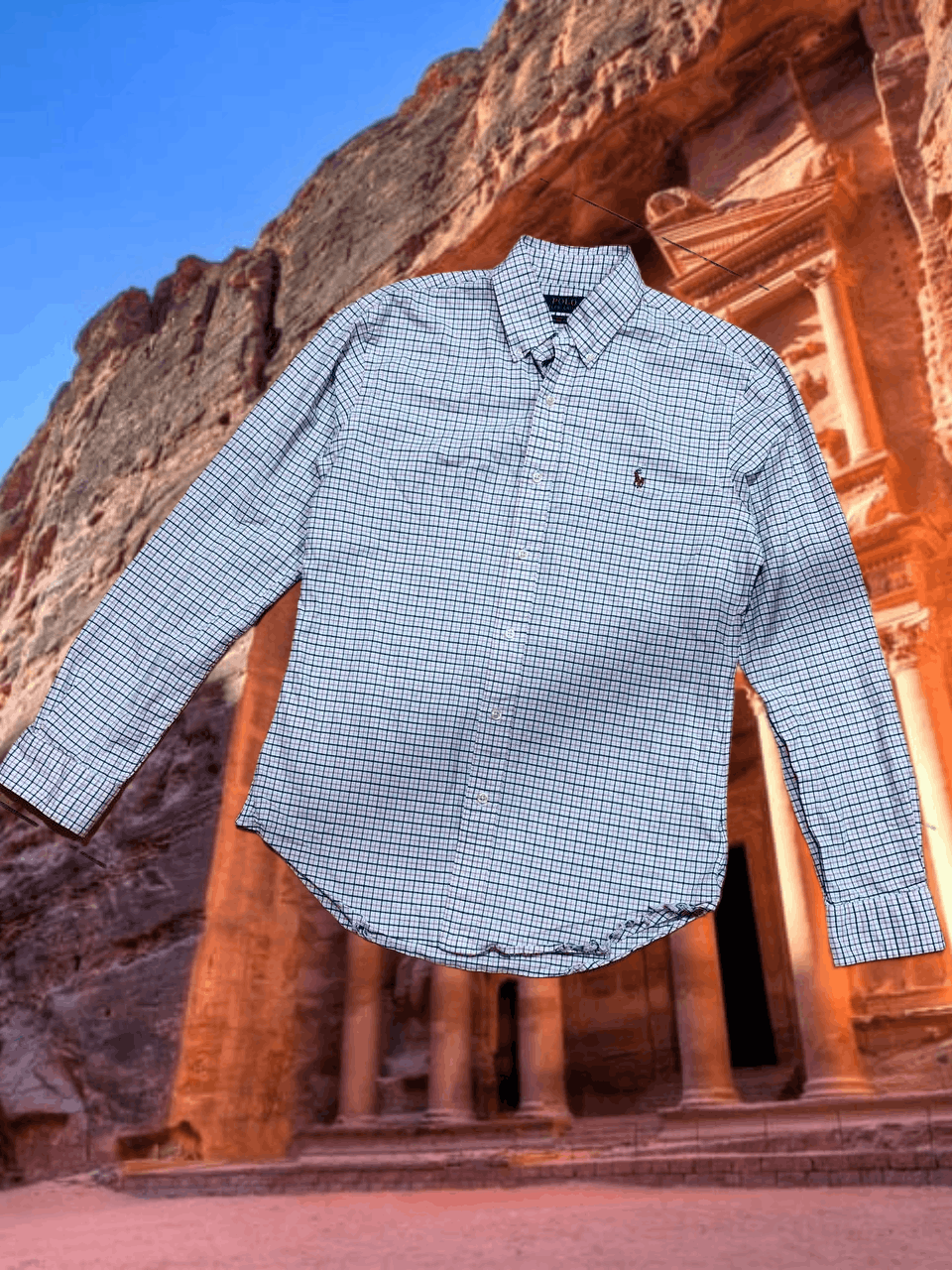 Polo Ralph Lauren Y2K shirt Vintage Polo Ralph Lauren slim fit Size US M / EU 48-50 / 2 - 1 Thumbnail