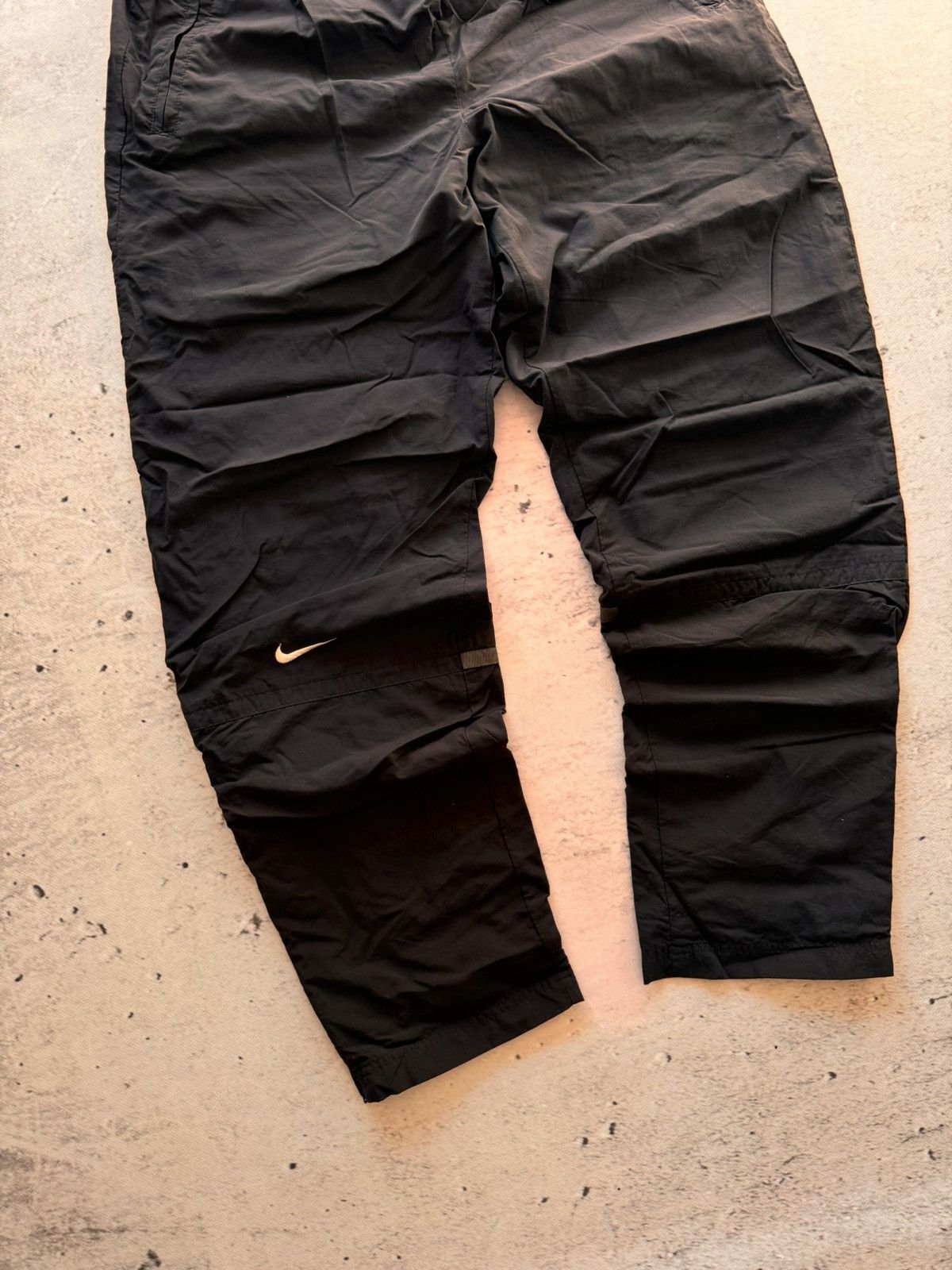 Nike × Vintage NIKE VINTAGE BASIC LOGO OVERSIZE BAGGY PANTS Size US 32 / EU 48 - 2 Thumbnail