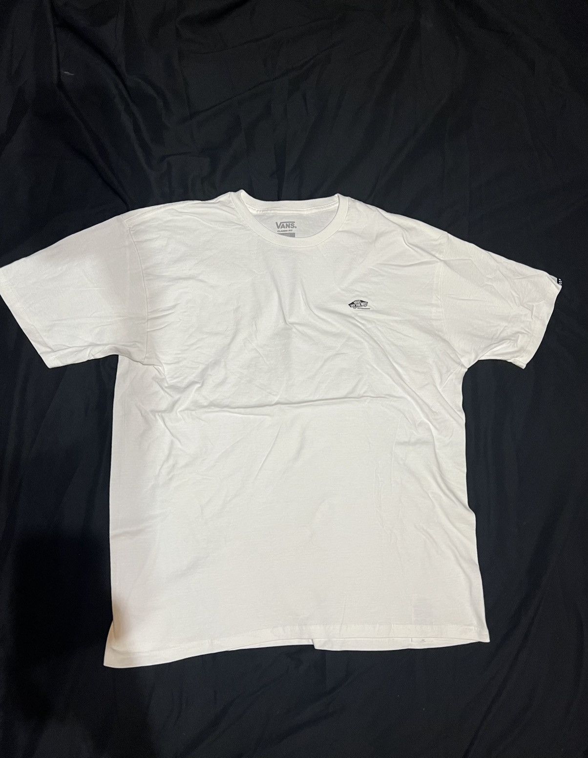Vans Plain White Vans Tee Size US XL / EU 56 / 4 - 1 Thumbnail