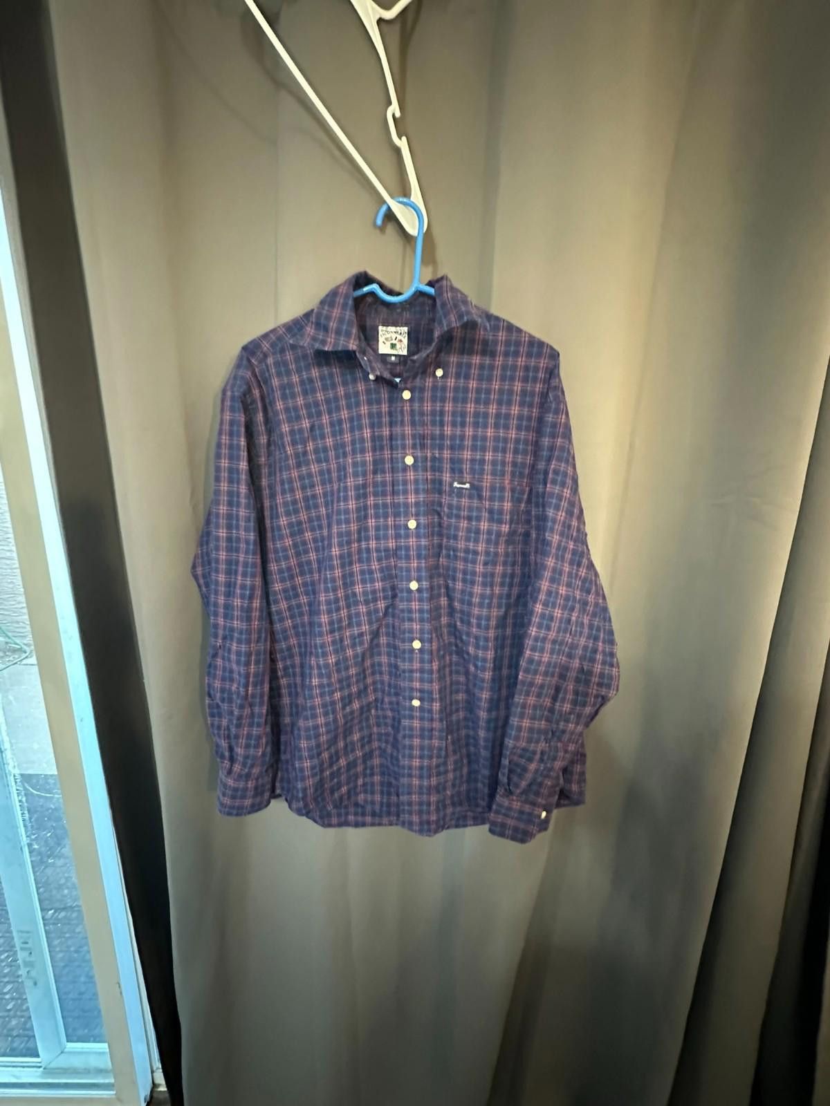 Faconnable Faconnable Plaid dress Shirt M Size 38R - 5 Thumbnail