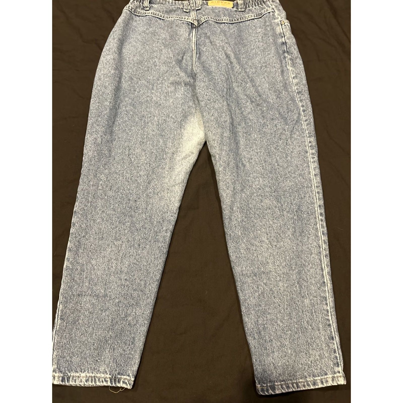 Vintage VTG Riders by Lee Denim Jeans Blue High Rise Mom 18M Plus 32x28 90s 100% Cotton Size 40" / US 18 - 3 Thumbnail
