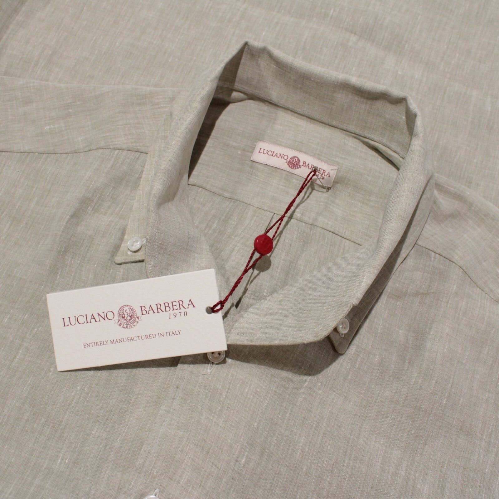 Luciano Barbera Luciano Barbera New with tags Shirt Size M US In Green Size US M / EU 48-50 / 2 - 1 Thumbnail