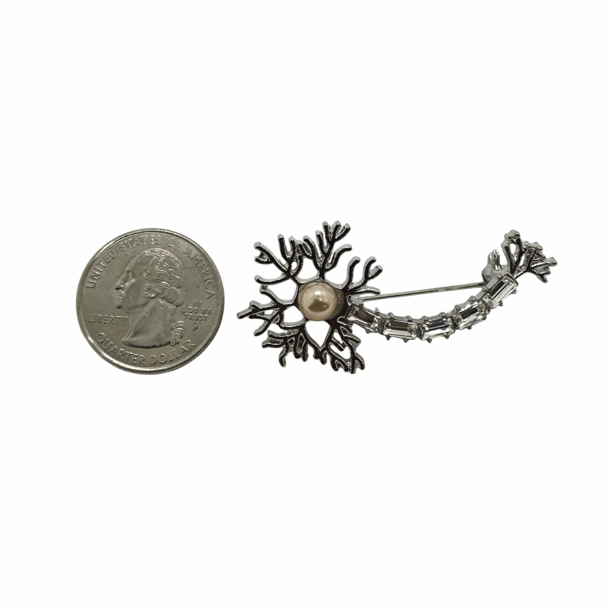 Other ✨Neuron Pin Brain Nerve Cell Medical Brooch Jewelry Human Ne Size ONE SIZE - 4 Thumbnail