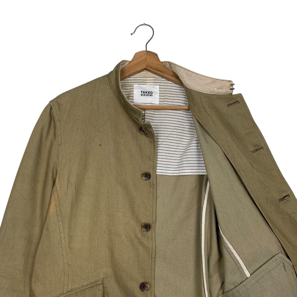 Takeo Kikuchi Takeo Kikuchi Brown Casual Jacket Size US M / EU 48-50 / 2 - 10 Thumbnail