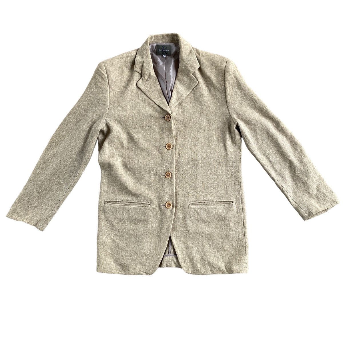Calvin Klein × Designer Calvin Klein Double Breasted Blazer Size US M / EU 48-50 / 2 - 1 Thumbnail
