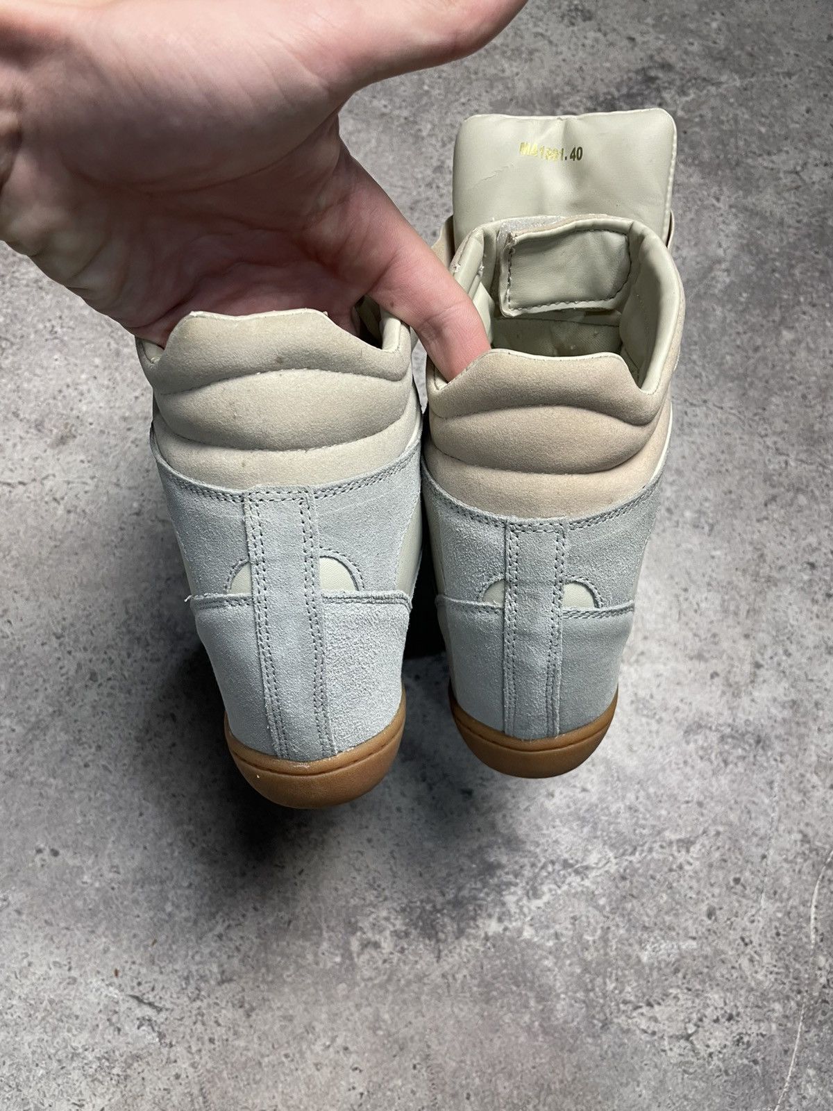 Other Unbranded Isabel Marant Style Beckett High Top Sneakers Size US 10 / IT 40 - 7 Thumbnail