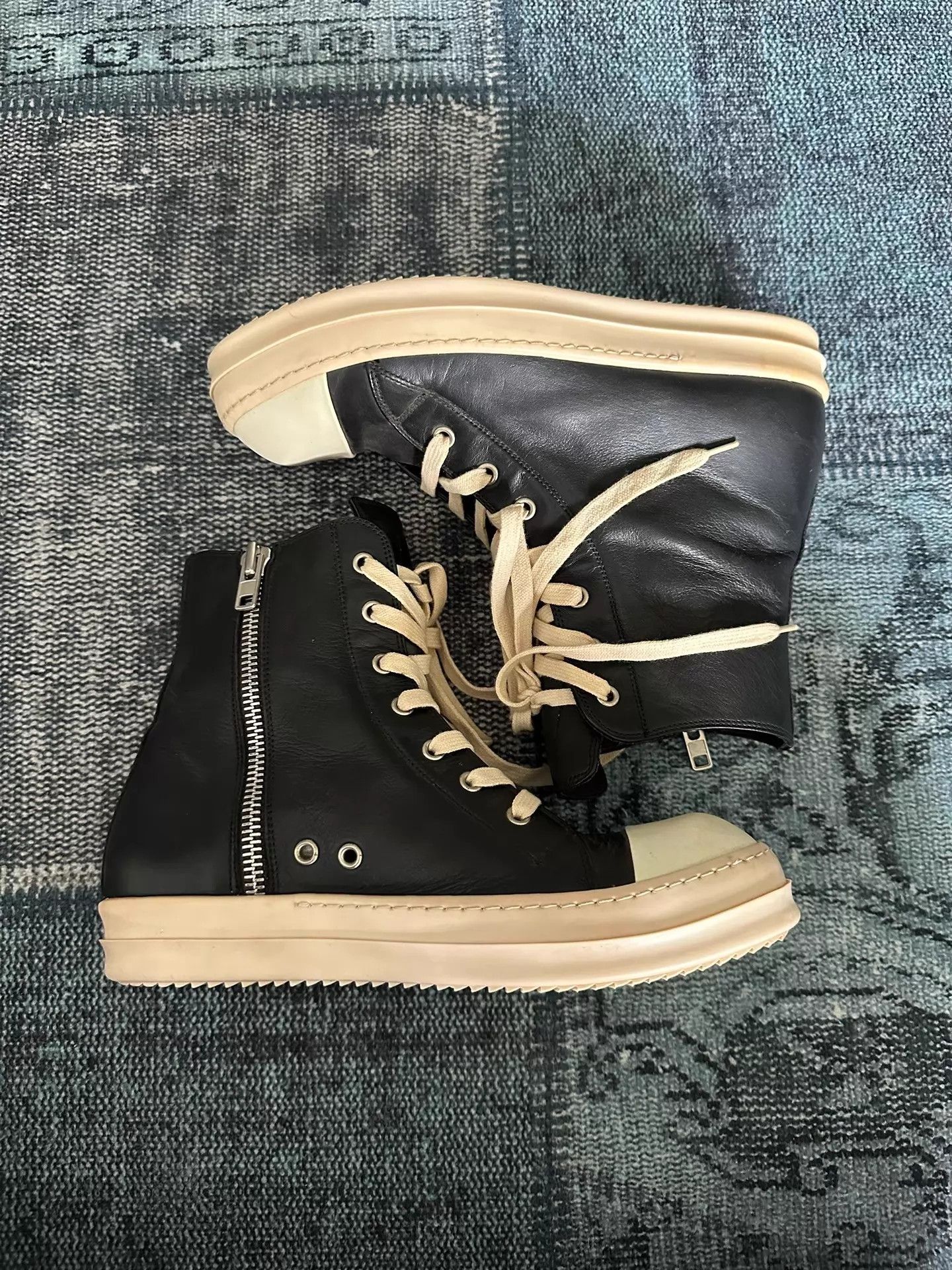 Rick Owens Rick Owens Vintage Big Converse 40 Leather Sneaker Size US 7 / EU 40 - 2 Thumbnail