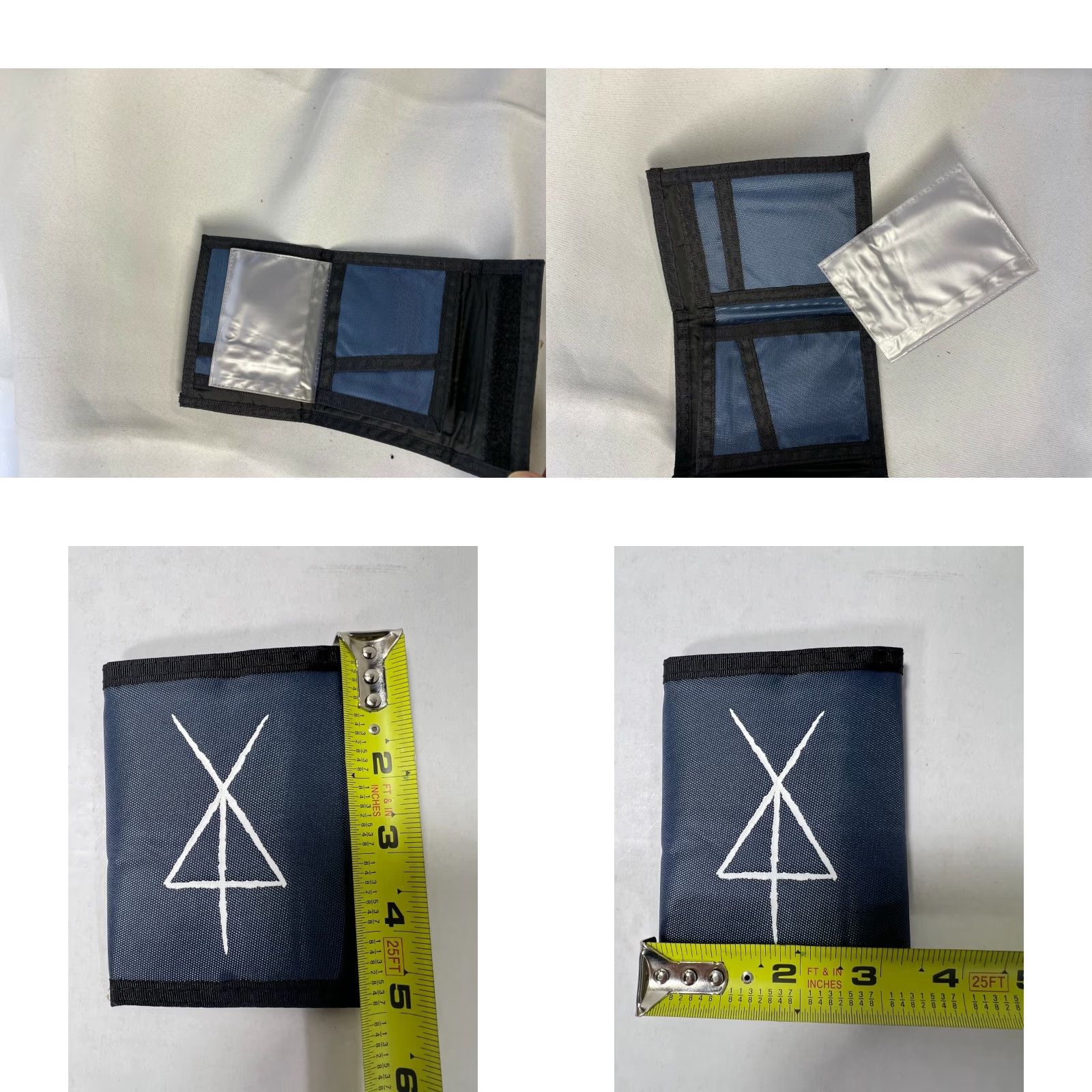 Vintage XTRMST AFI Wallet Card Wallet Unisex 5x3.5in Blue Logo Front Official Merch Jade Puget Size ONE SIZE - 8 Thumbnail