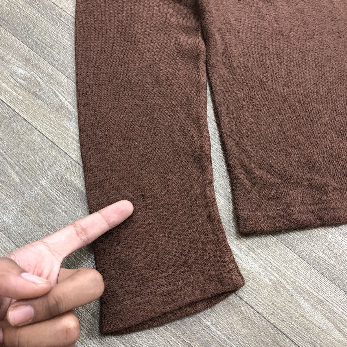 If Six Was Nine × Japanese Brand × Le Grande Bleu (L.G.B.) 2000s Quash Double Layers Goa Lgb Ifsixwasnine Long Sleeve Size US L / EU 52-54 / 3 - 7 Thumbnail