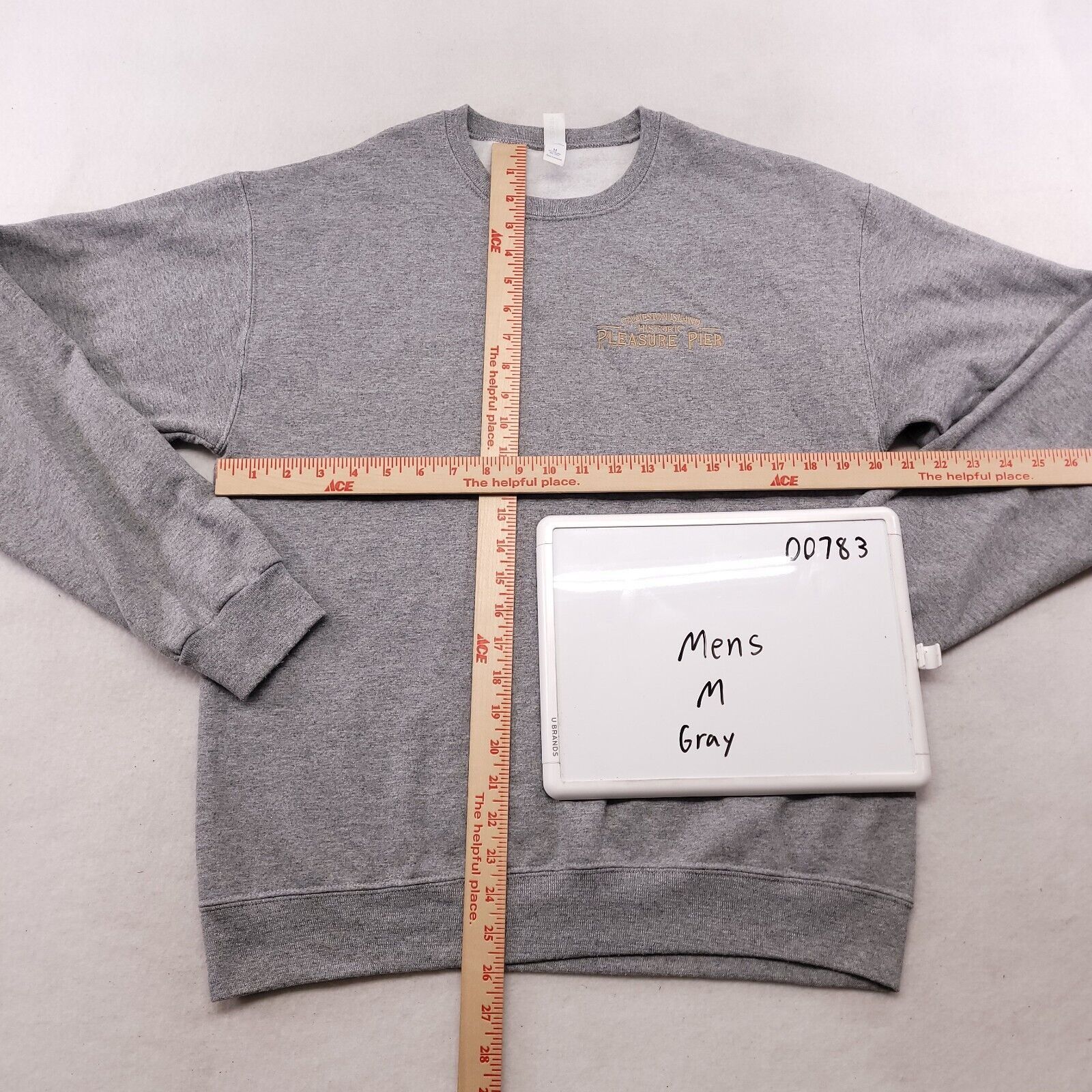 Jerzees Jerzees Long Sleeve Crew Neck Sweatshirt Mens Size M Gray Size US M / EU 48-50 / 2 - 7 Thumbnail