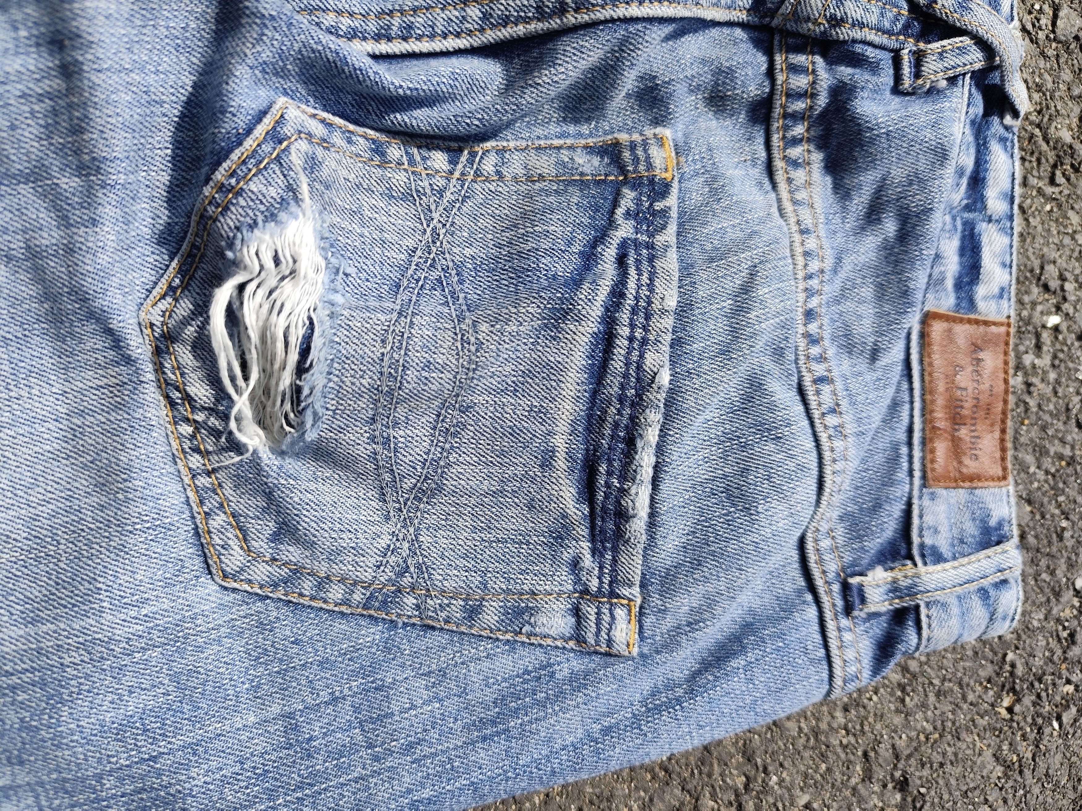 Abercrombie & Fitch vintage abercrombie&fitch Flare Denim B_J/1124/5 Size 24" / US 00 / IT 34 - 12 Thumbnail