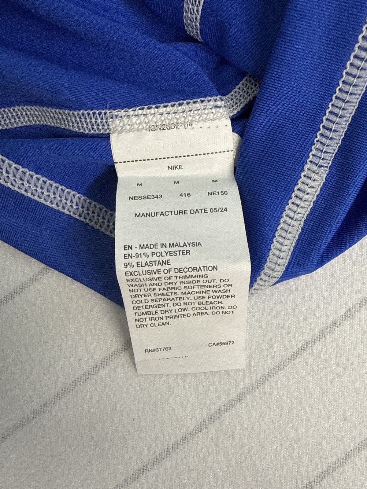 Nike × Stussy Stussy Nike UV Crew Hyper Royal Size Medium Size US M / EU 48-50 / 2 - 10 Thumbnail